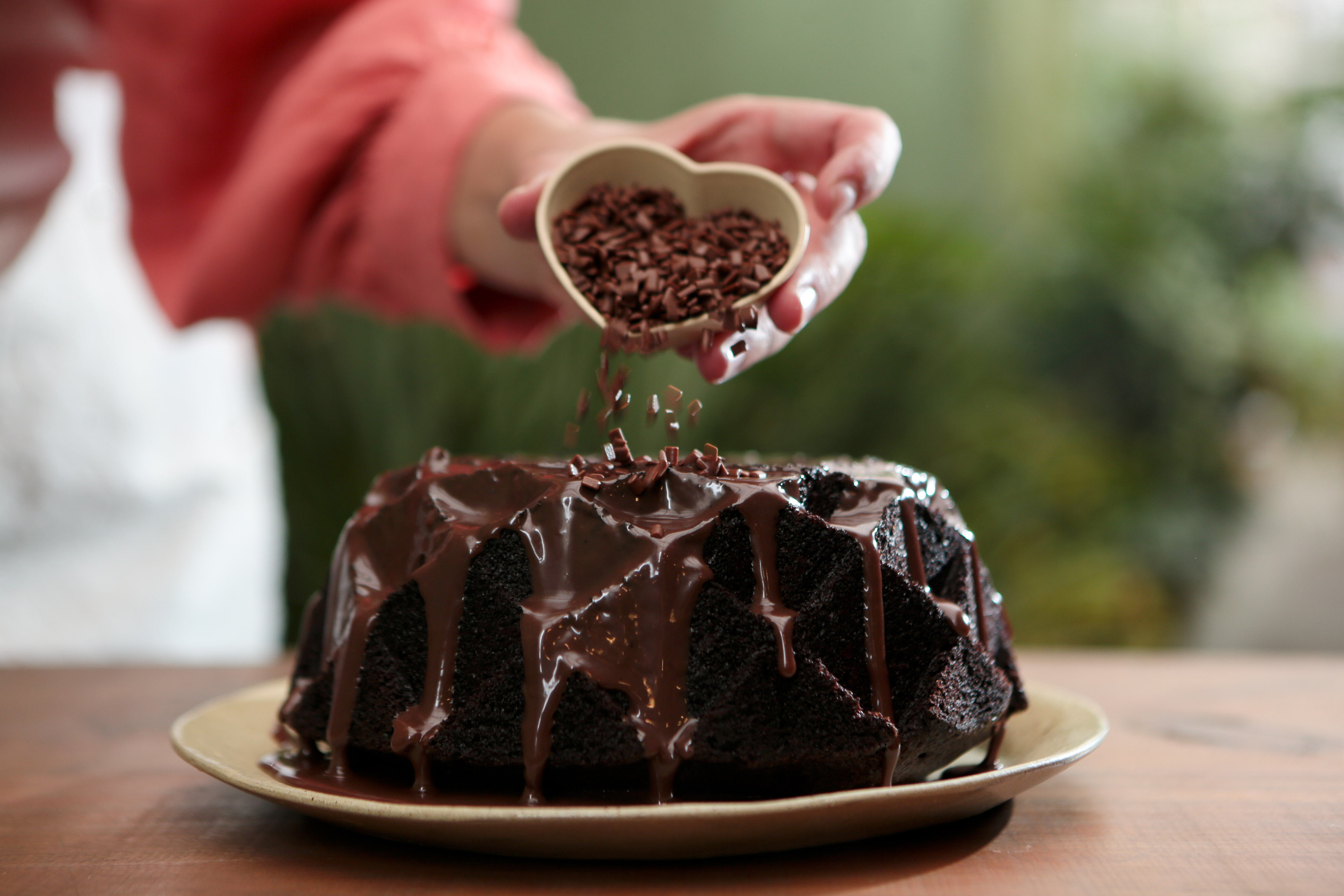 Bolo de Chocolate na Airfryer