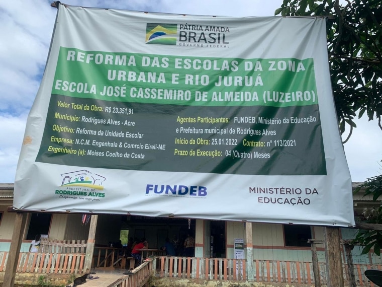 A obra da creche deveria ter sido entregue em maio de 2022 (