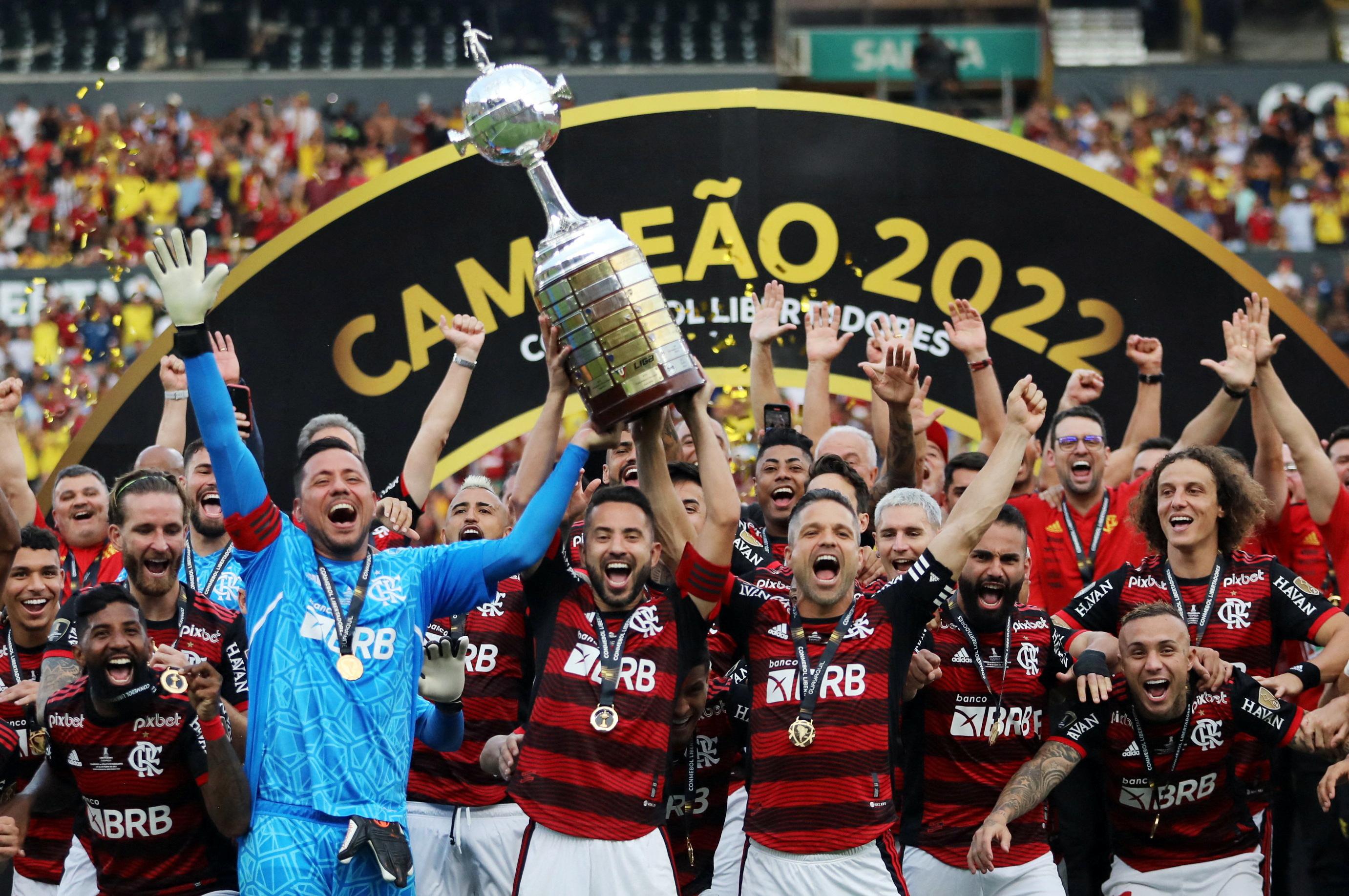 Flamengo lidera ranking nacional de clubes da CBF de 2022; veja