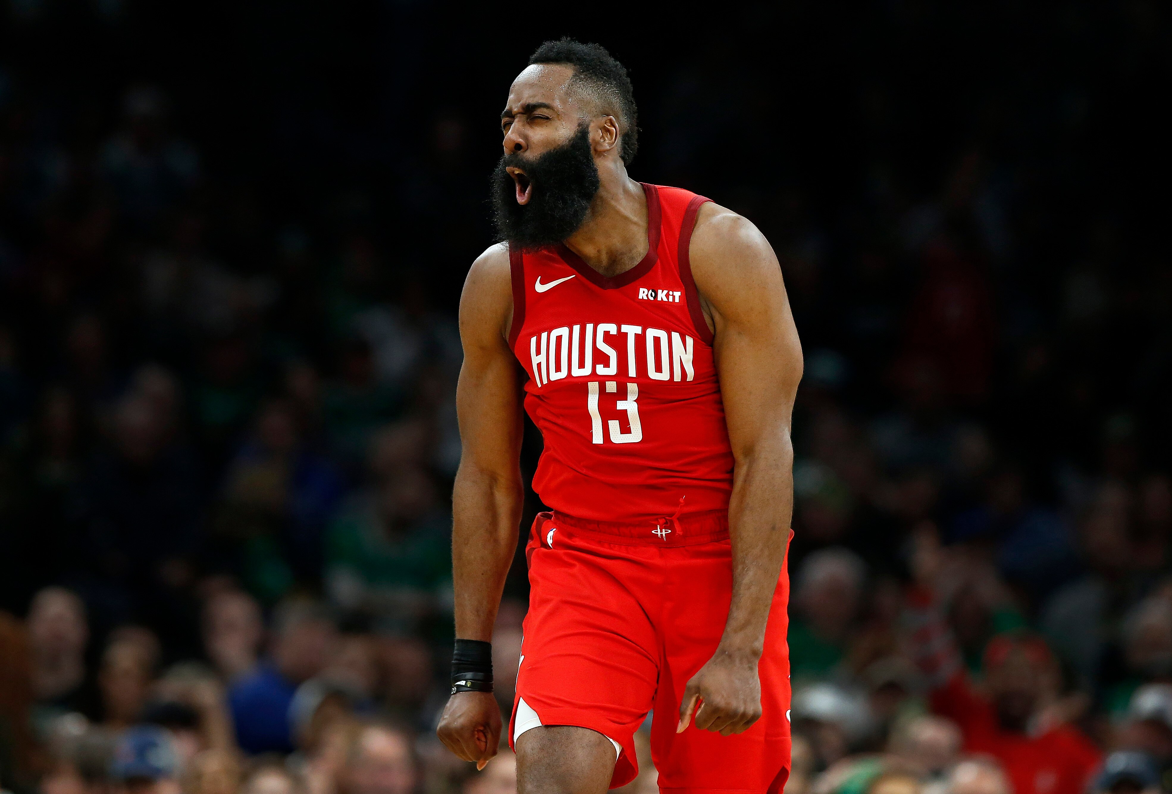 Com grande atuação de Harden, Houston Rockets bate o Boston