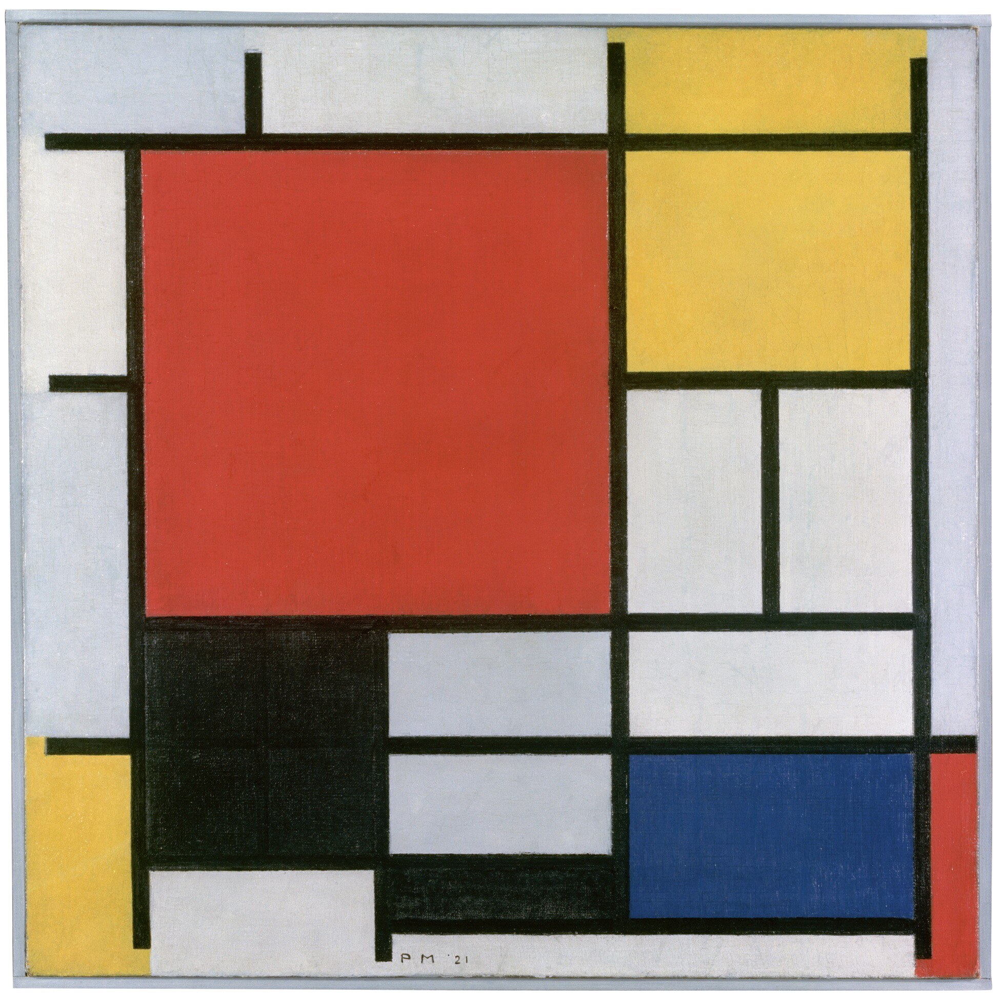 Mostra traz ao Brasil obras de Mondrian e do movimento De Stijl