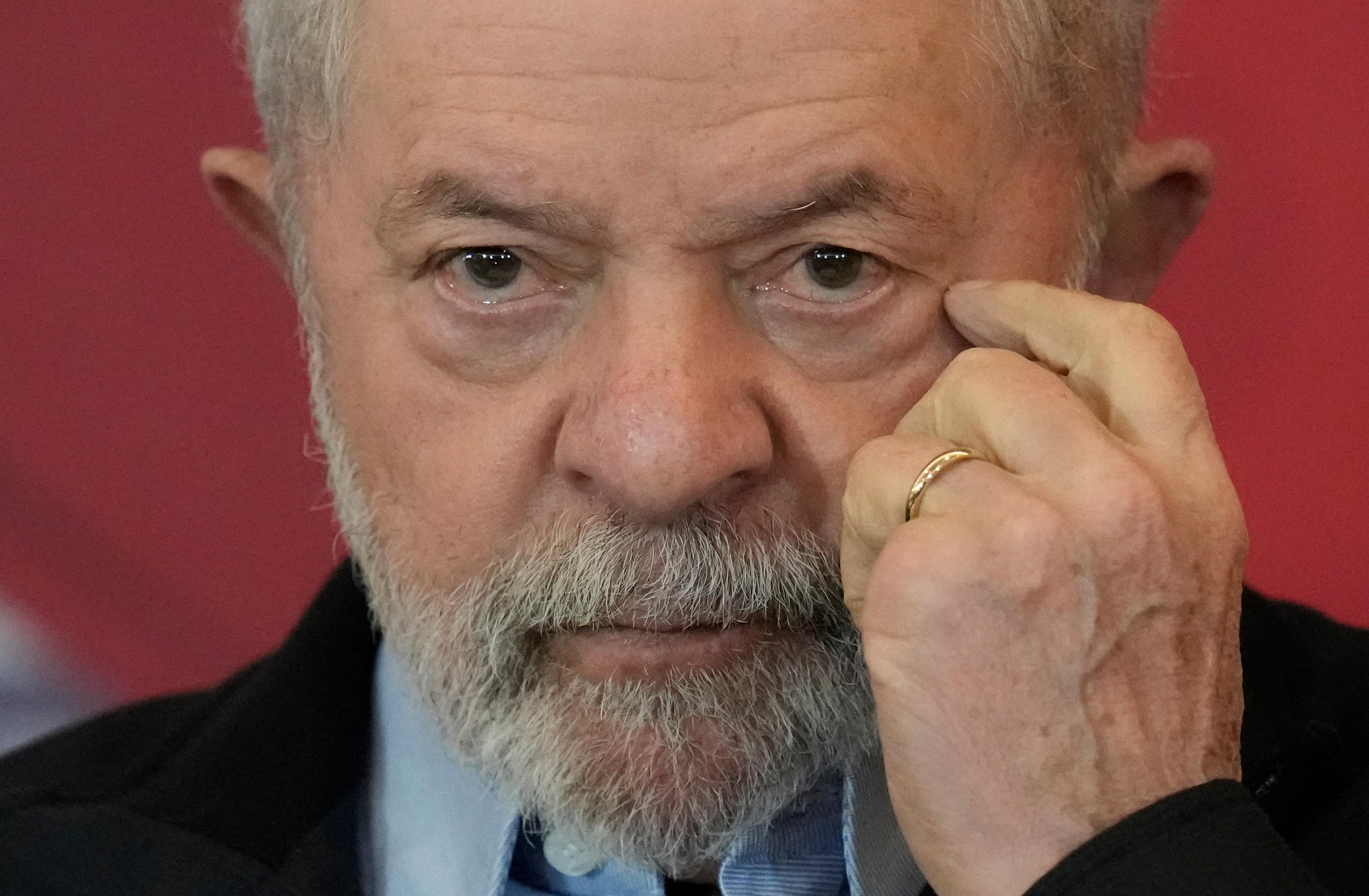 O ex-presidente Luiz Inácio Lula da Silva (PT).