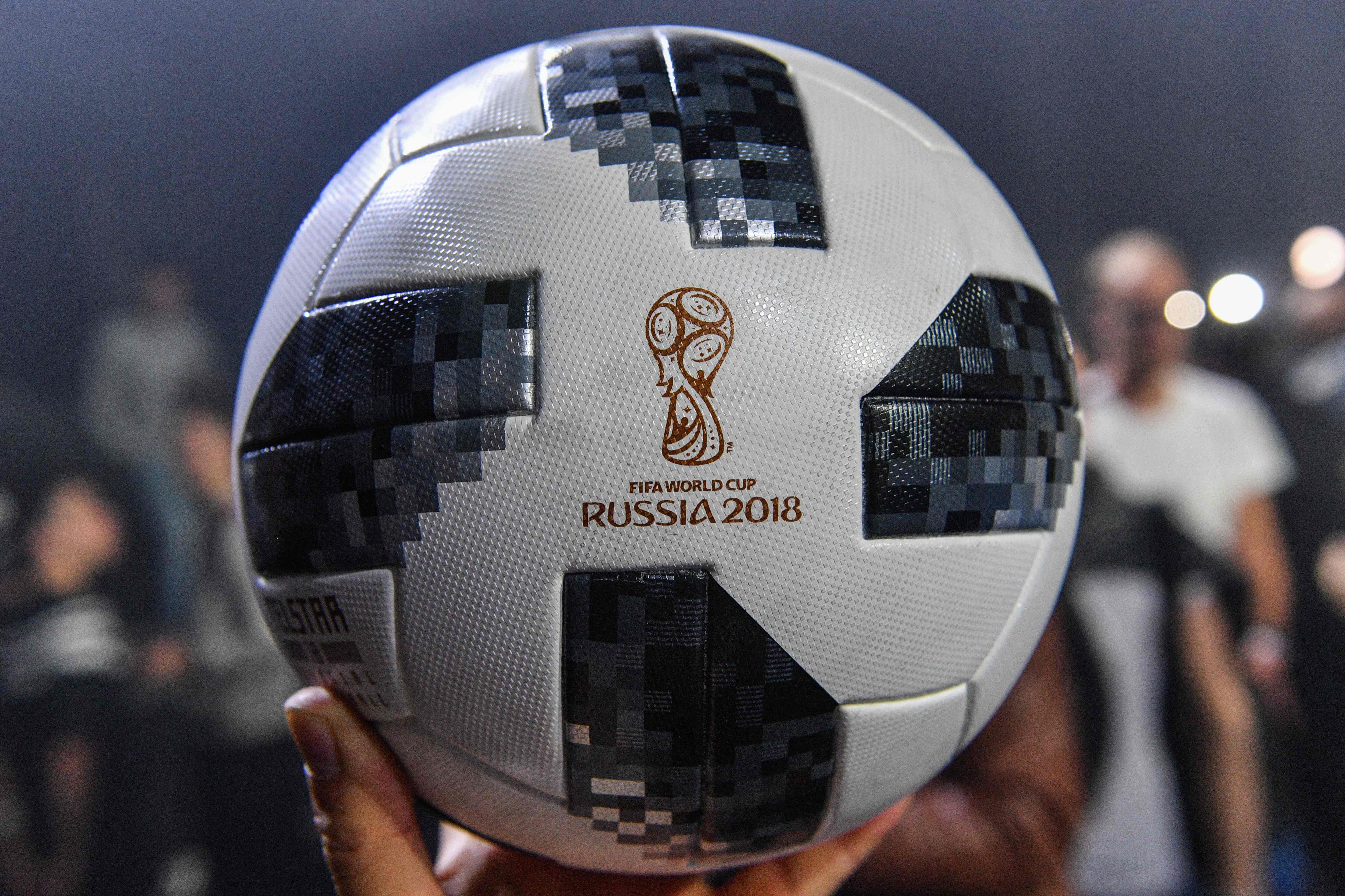 adidas Copa do Mundo Oficial 2018 Telstar, Bola Oficial, Branco