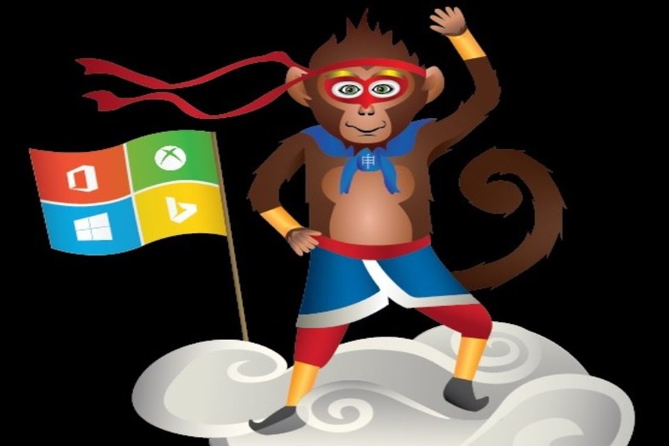 Microsoft lança versão prévia do Windows 10 com 'macaco ninja' de