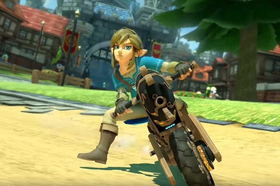 Zelda: Breath of the Wild chega a Mario Kart 8 Deluxe - Estadão