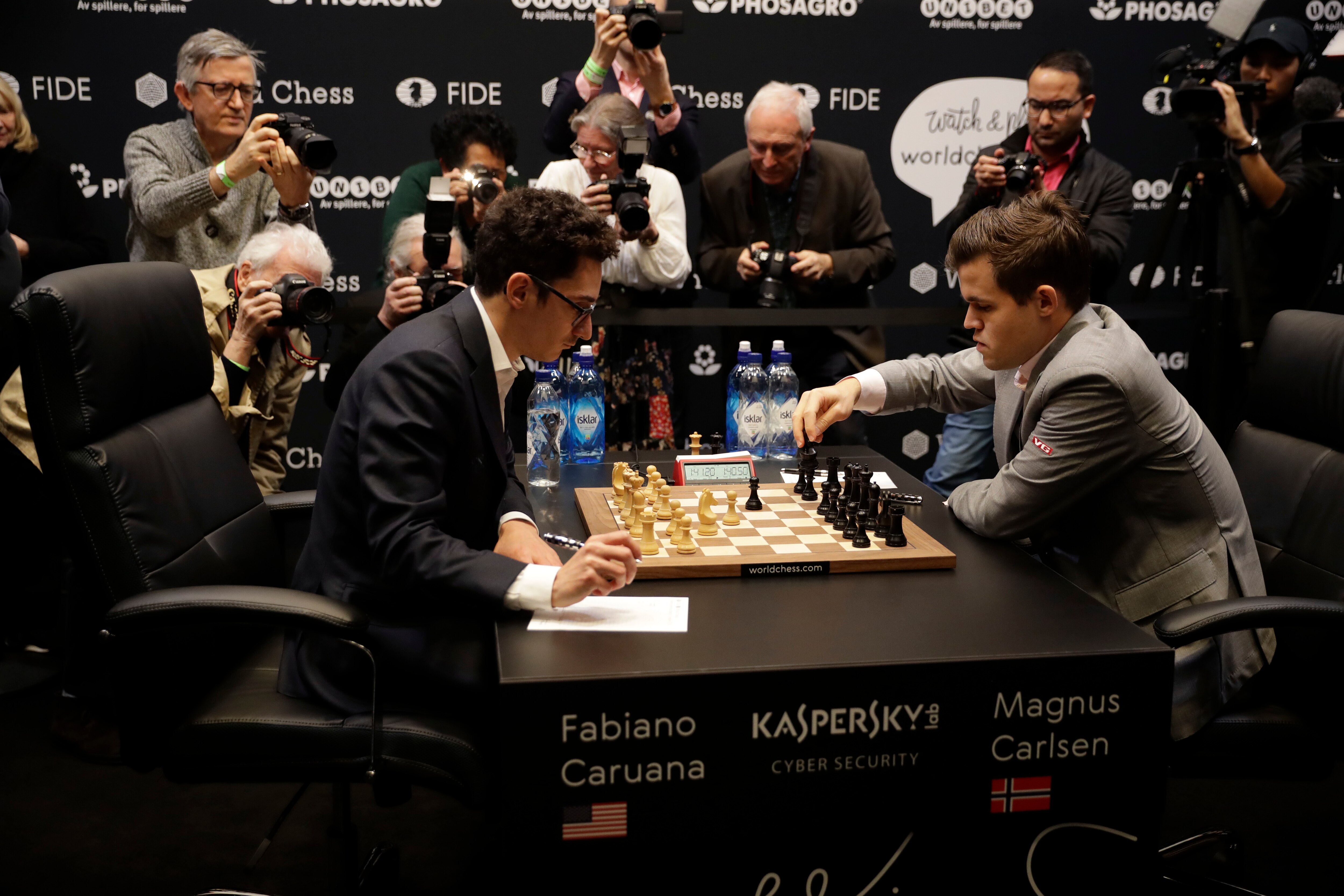 Após 12 empates, campeão mundial de xadrez pode ser definido mesmo