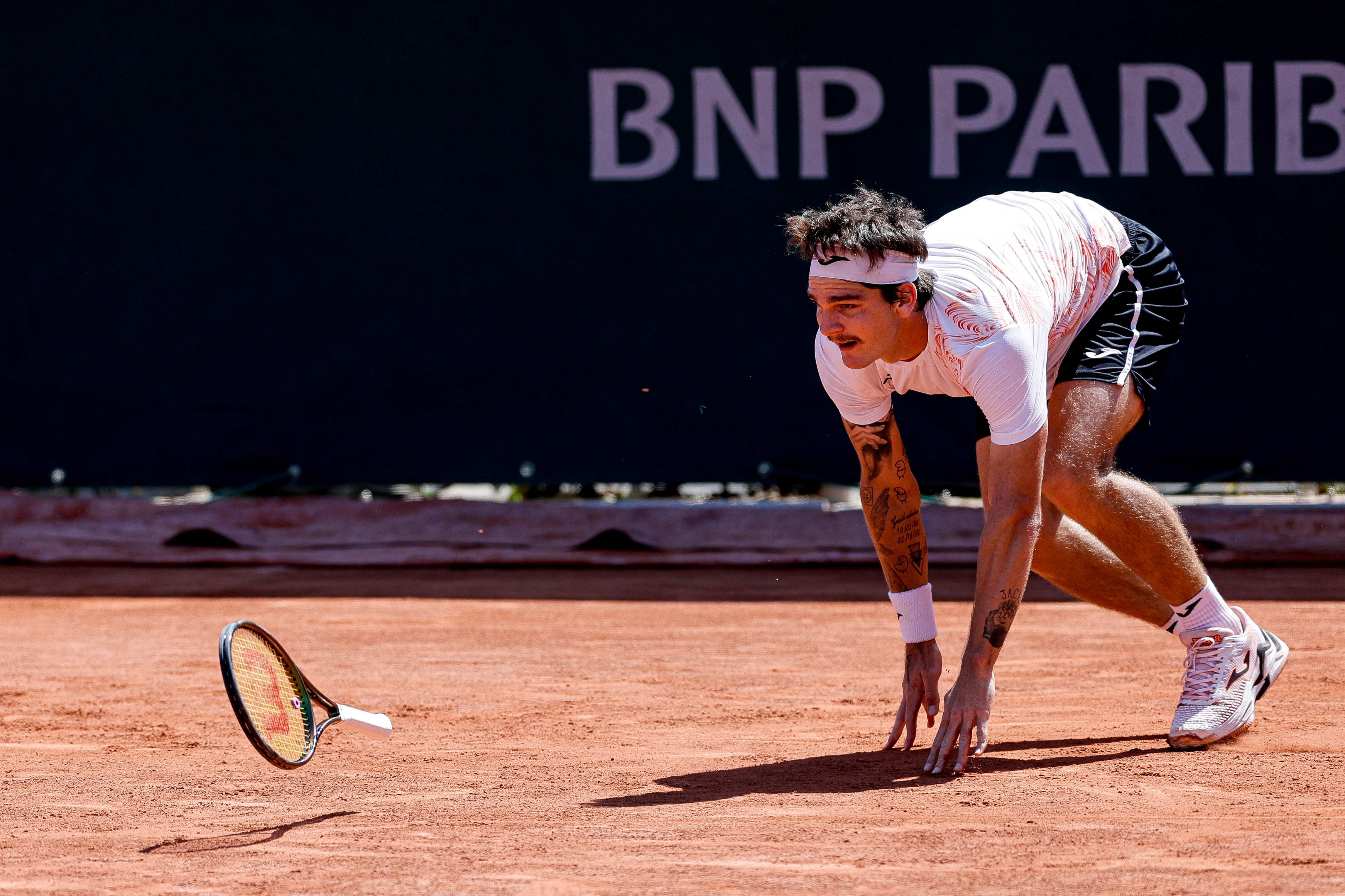 O brasileiro Thiago Wild faz história em Roland Garros. E é só a primeira  rodada