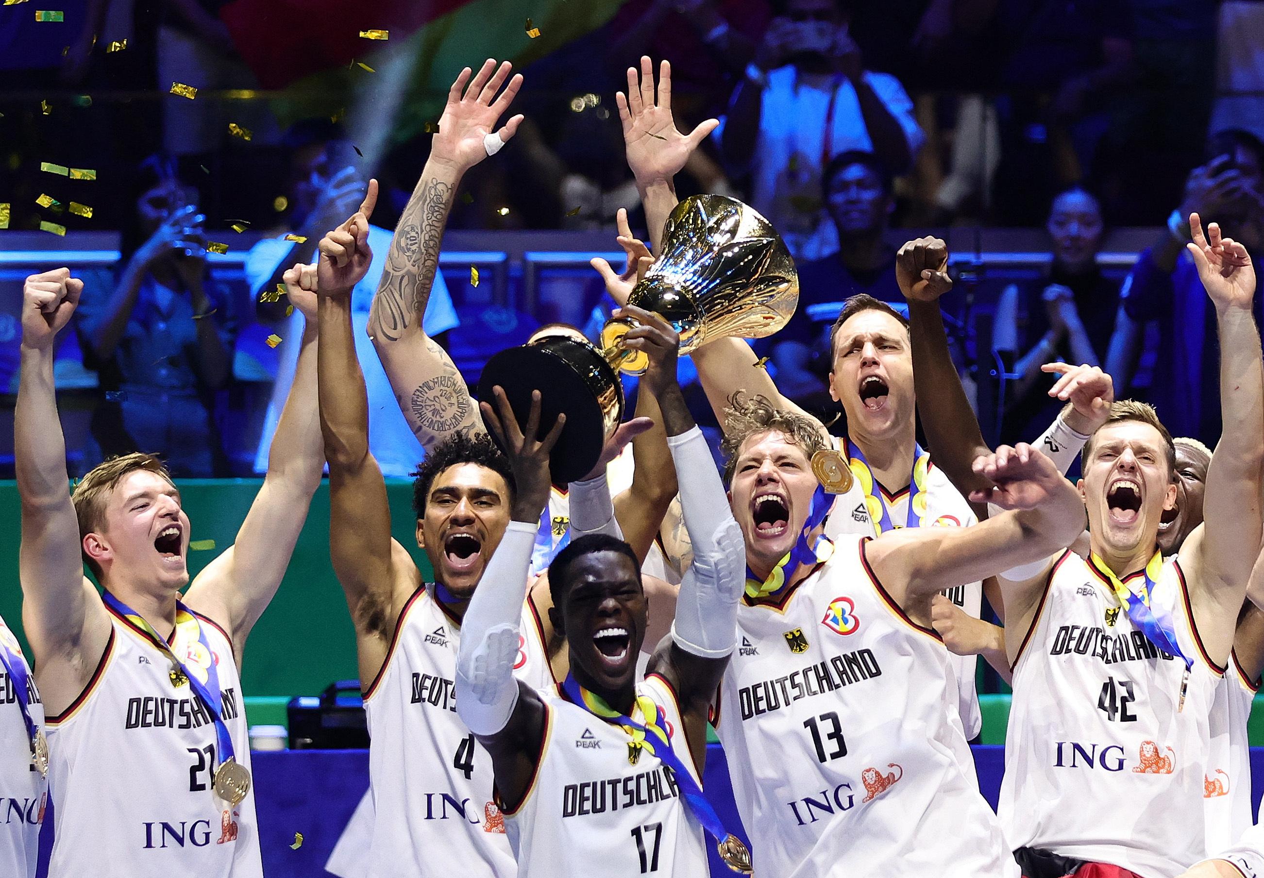 Alemanha chega ao primeiro título: saiba os maiores campeões da Copa do  Mundo de Basquete - Lance!