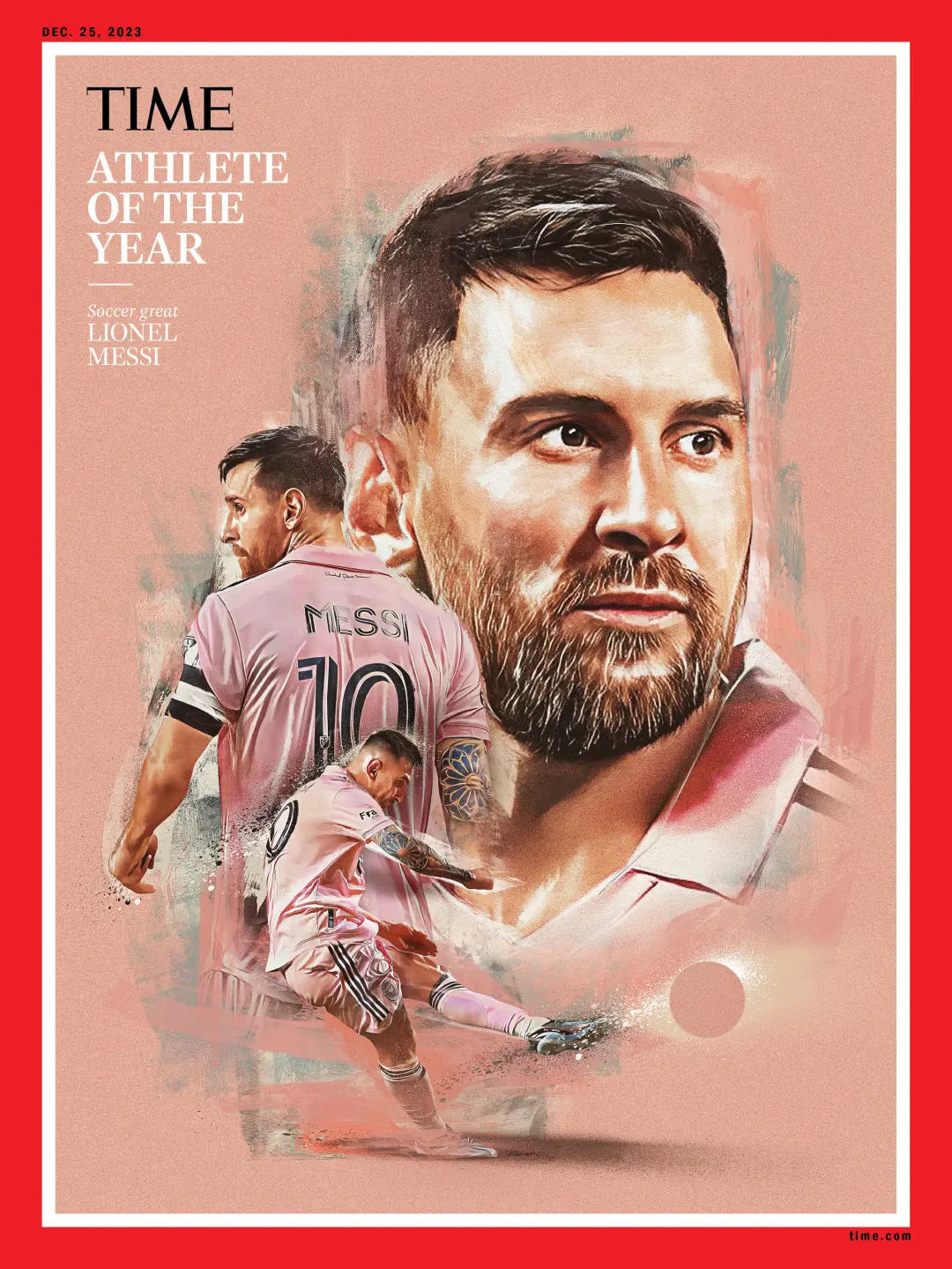 Lionel Messi é eleito atleta do ano de 2023 pela revista Time