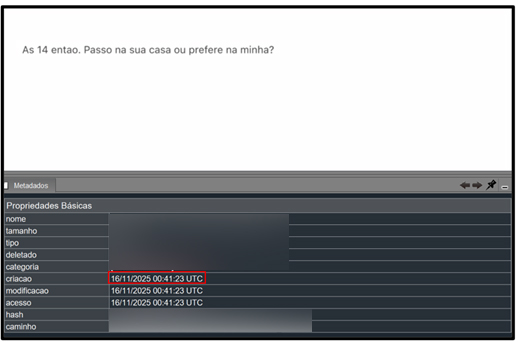 15nov25-21h41 - Mensagens do caso Moraes X Vorcaro