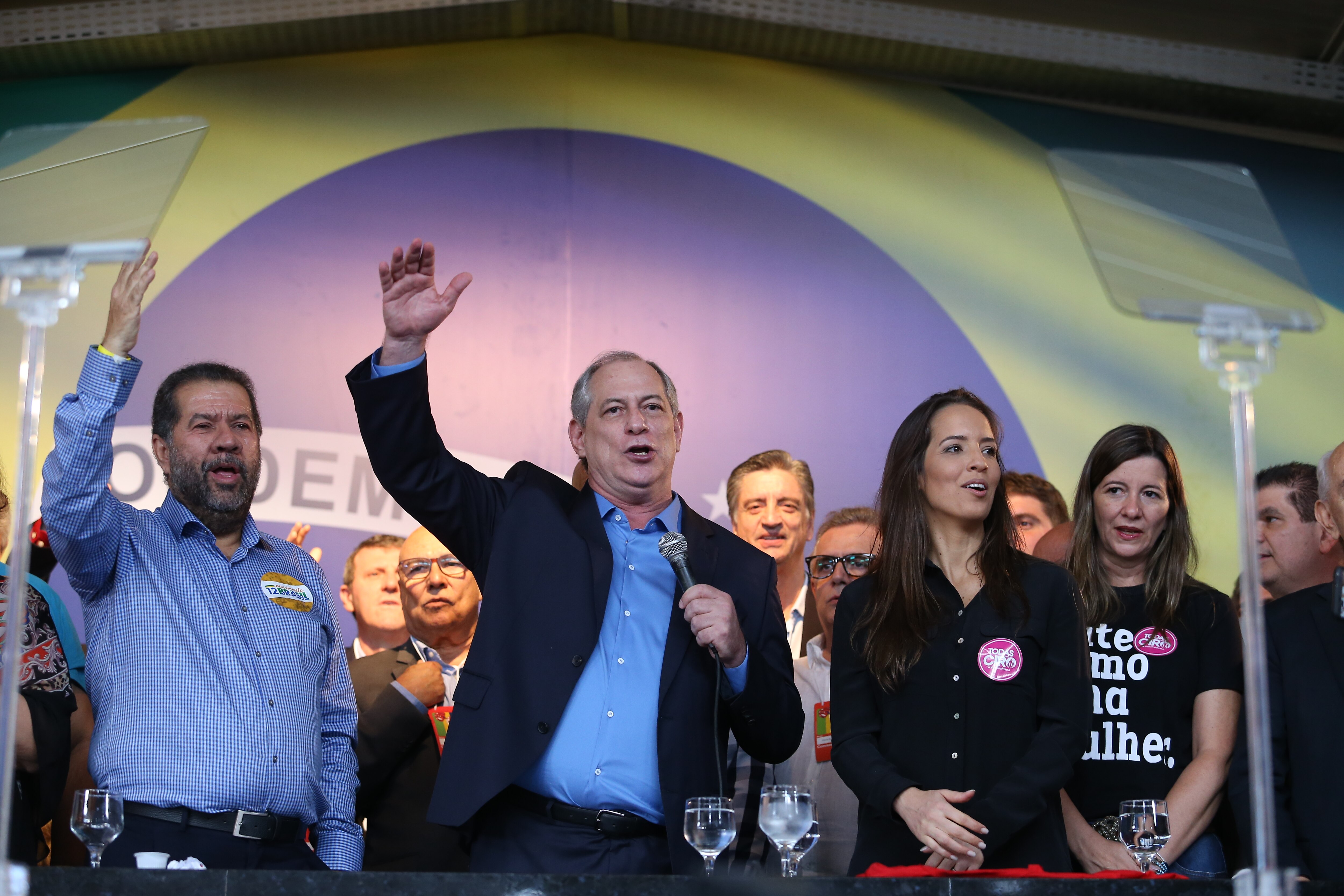 PDT oficializa Ciro Gomes como candidato Presid ncia nas