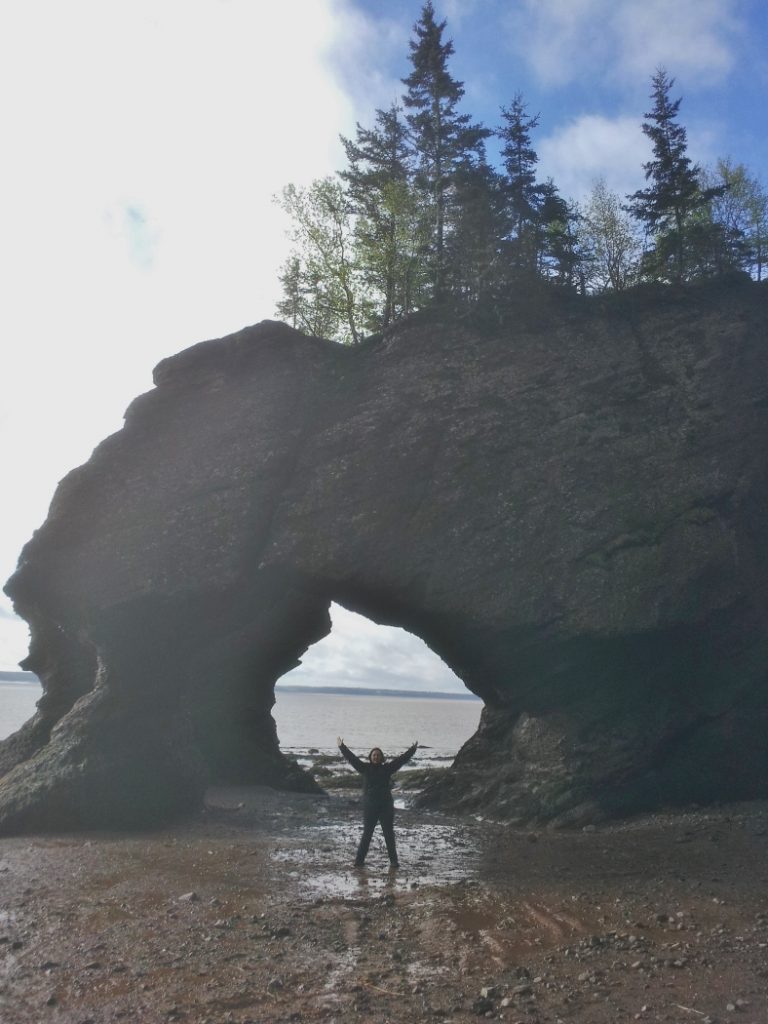 Maré Baixa Na Baía De Fundy Com Formações De Rocha Fascinantes - Canadá  Foto de Stock - Imagem de maré, paisagem: 124843128