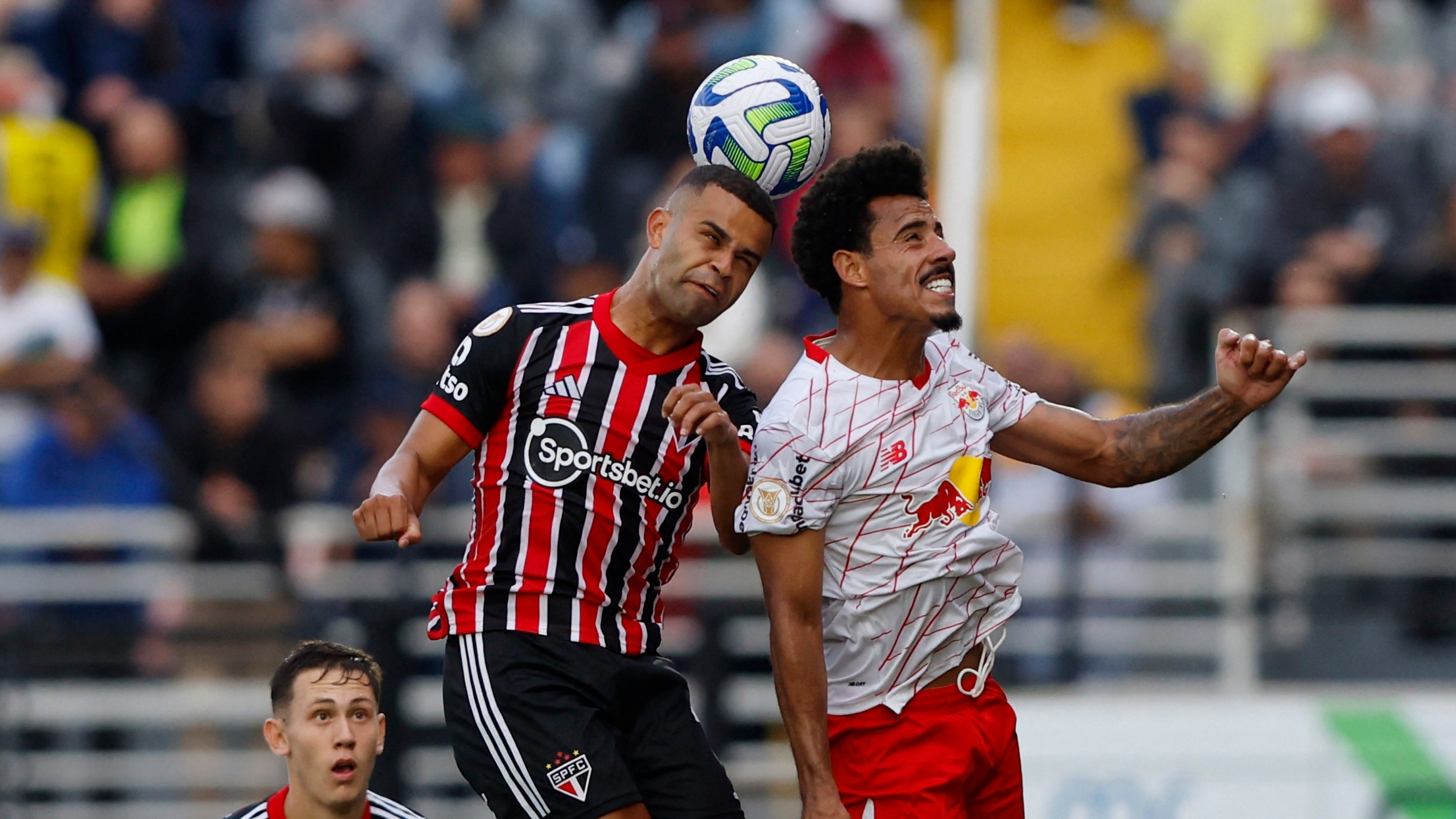 Paulista Soccer Championship Red Bull Bragantino Sao Paulo