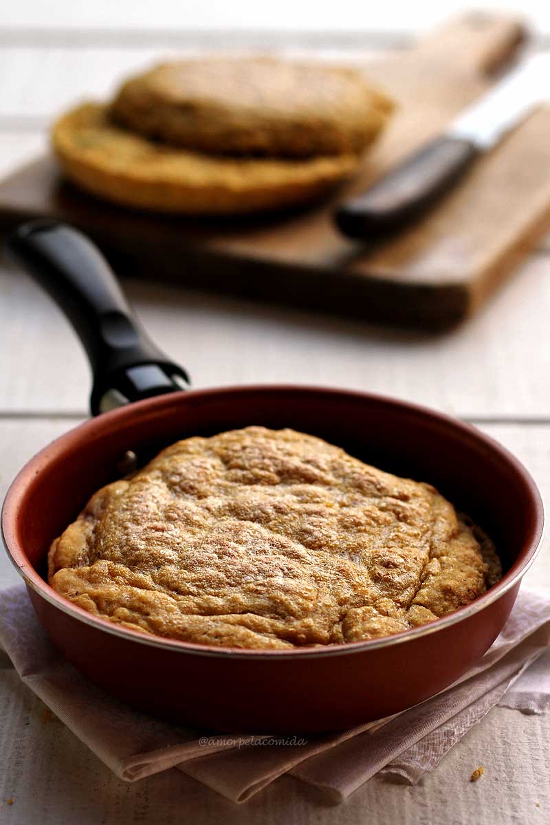 BOLO SEM OVO DE FRIGIDEIRA SEM GLÚTEN SEM LACTOSE - Receitas saudáveis com  a Chef Susan Martha