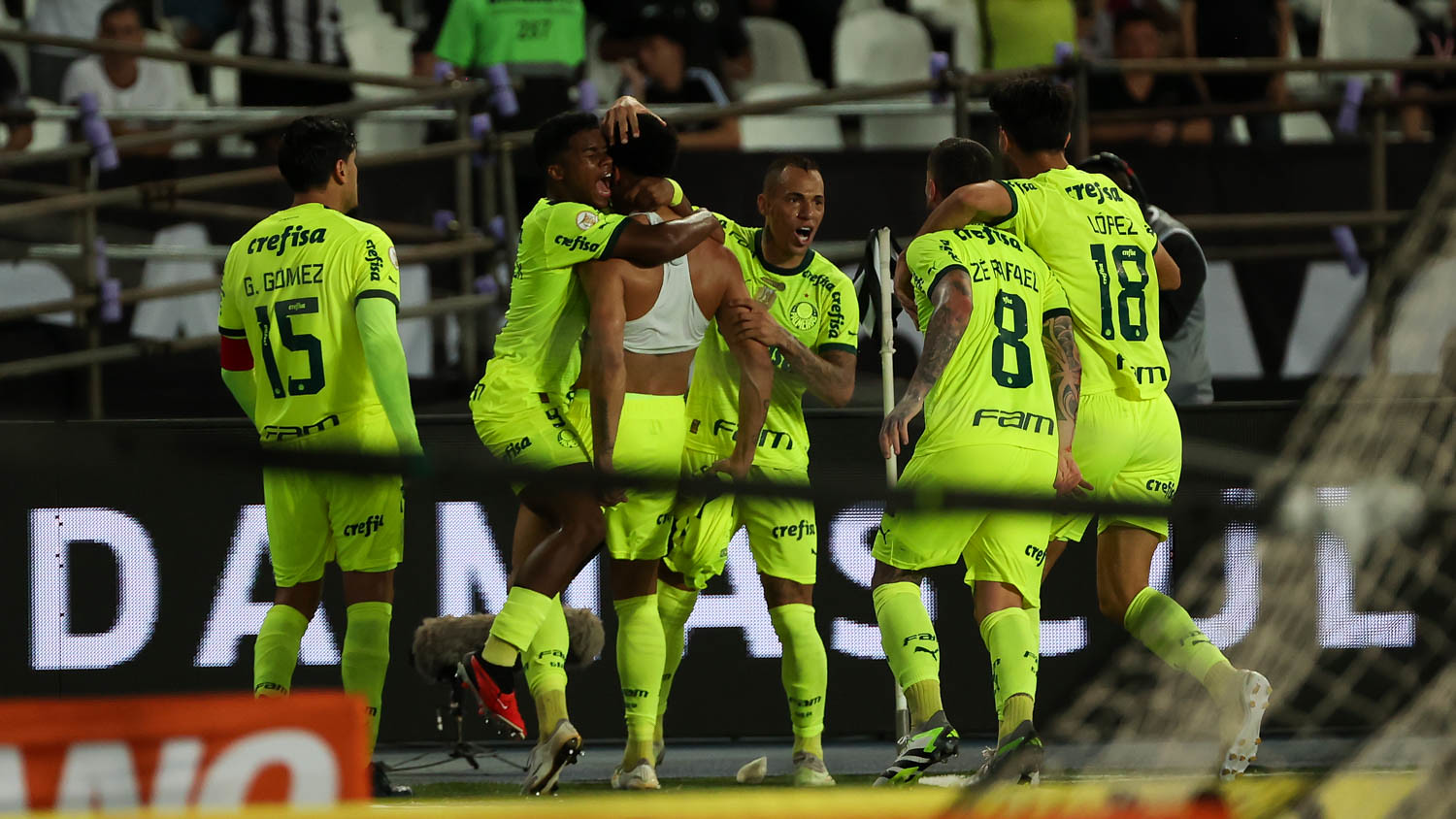 Virou final? Botafogo x Palmeiras ganha clima de decisão pelo título, brasileirão série a