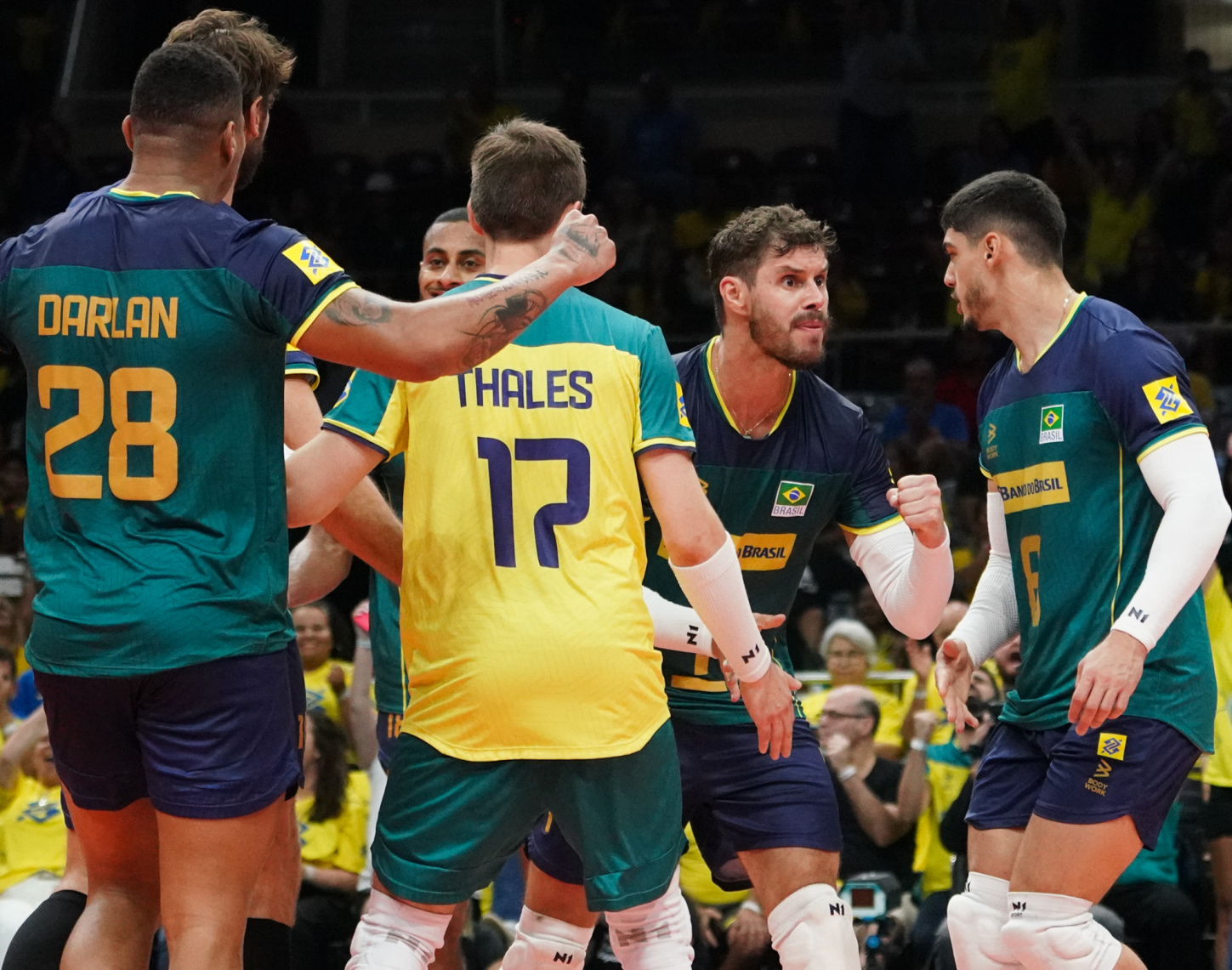 Vôlei: Brasil vence Itália no tie-break e garante vaga em Paris-2024