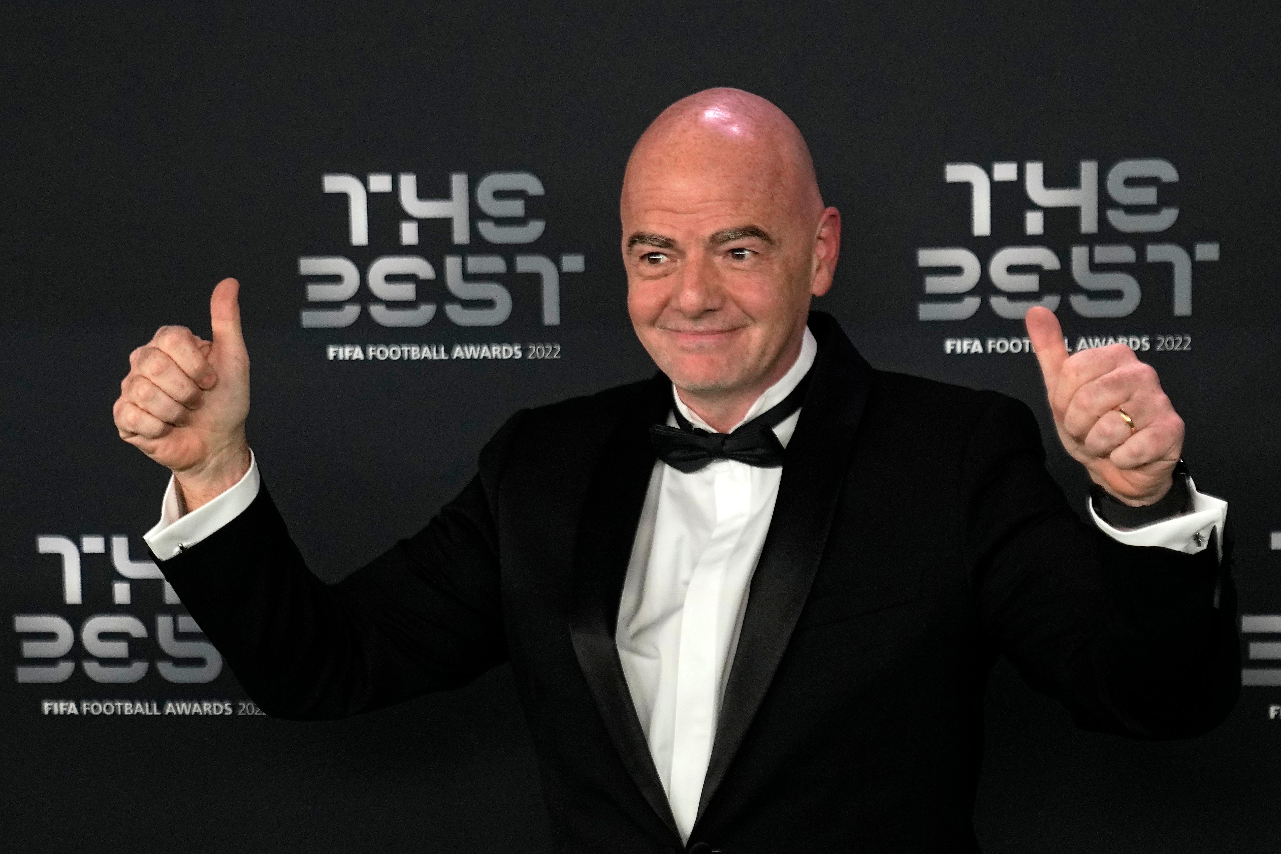 Gianni Infantino confiante nos próximos jogos FIFA e promete novidades