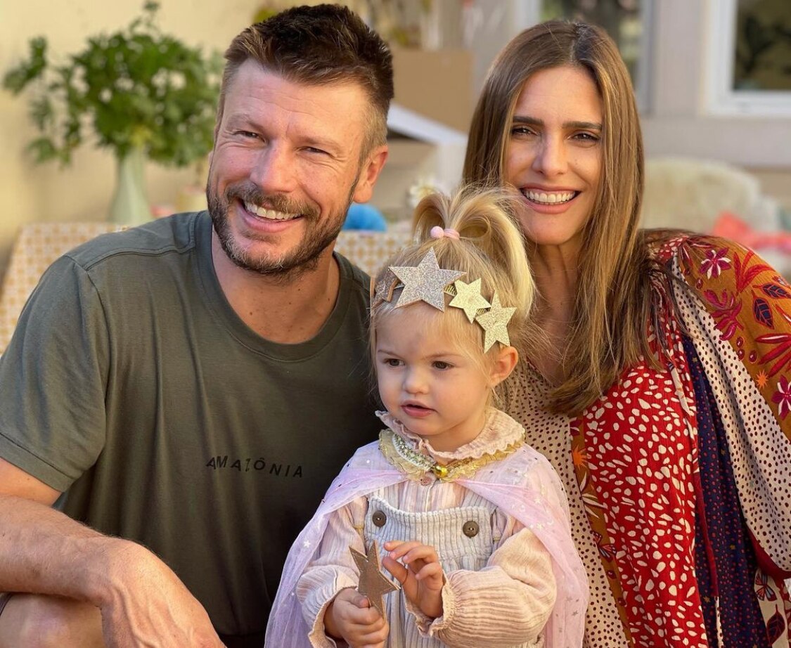 Fernanda Lima e Rodrigo Hilbert celebram os 4 anos da filha e posam em  família, Famosos