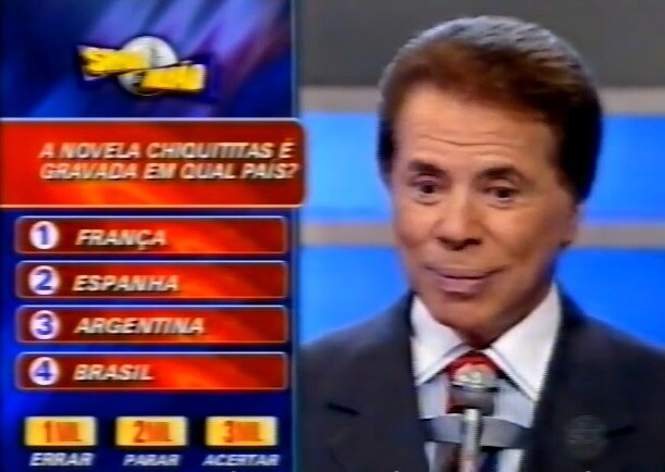 O Show do Milhão foi uma - Programa Silvio Santos