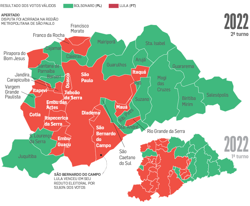 Eleições em Cotia (SP): Veja como foi a votação no 1º turno, São Paulo