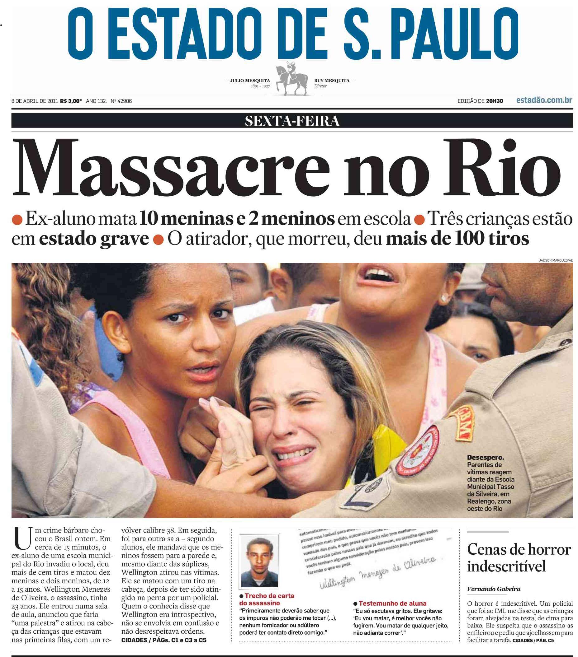 Folha de S.Paulo - Comportamento: Videogame online reproduz massacre em  escola dos EUA - 18/05/2006