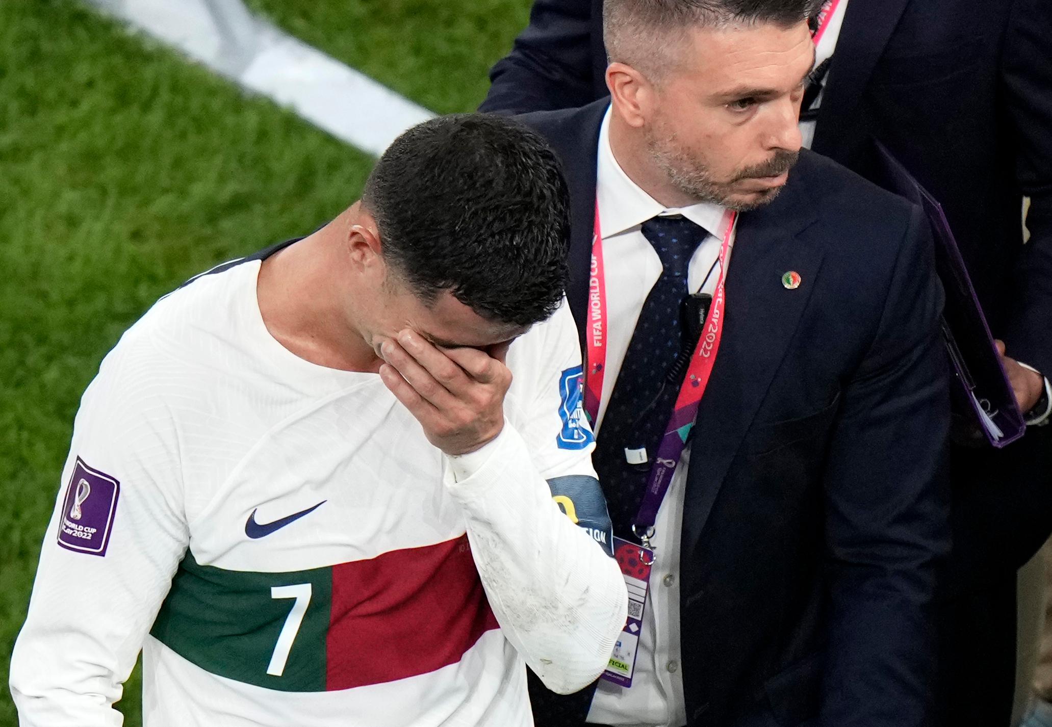 Cristiano Ronaldo se despede das Copas após Portugal ser eliminado no  Mundial do Catar