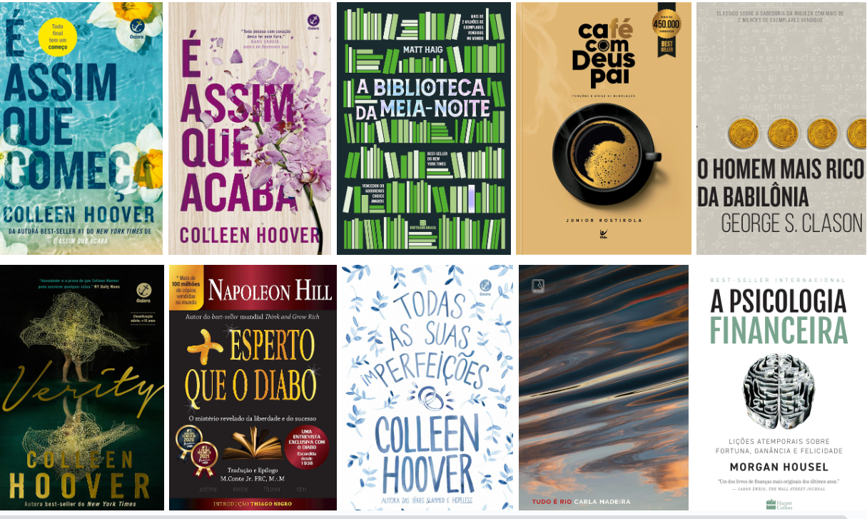 Quais foram os livros mais vendidos do Brasil em 2023? Veja lista e conheça  obras - Estadão