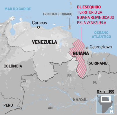 TENSÃO ENTRE VENEZUELA E GUIANA 🇻🇪🇬🇾 A Venezuela, do ditador