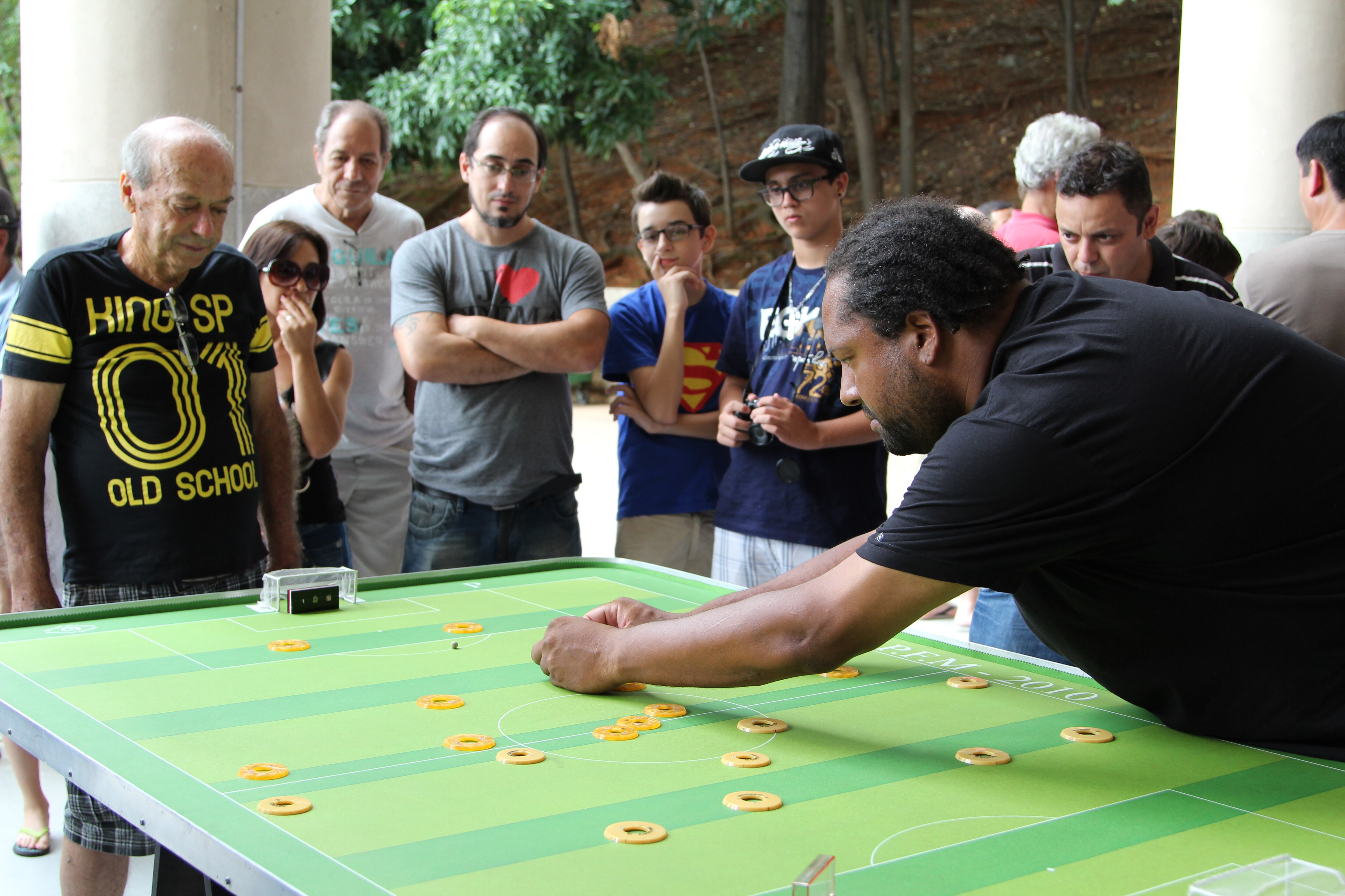 Futebol de botão adaptado — Museu do Futebol