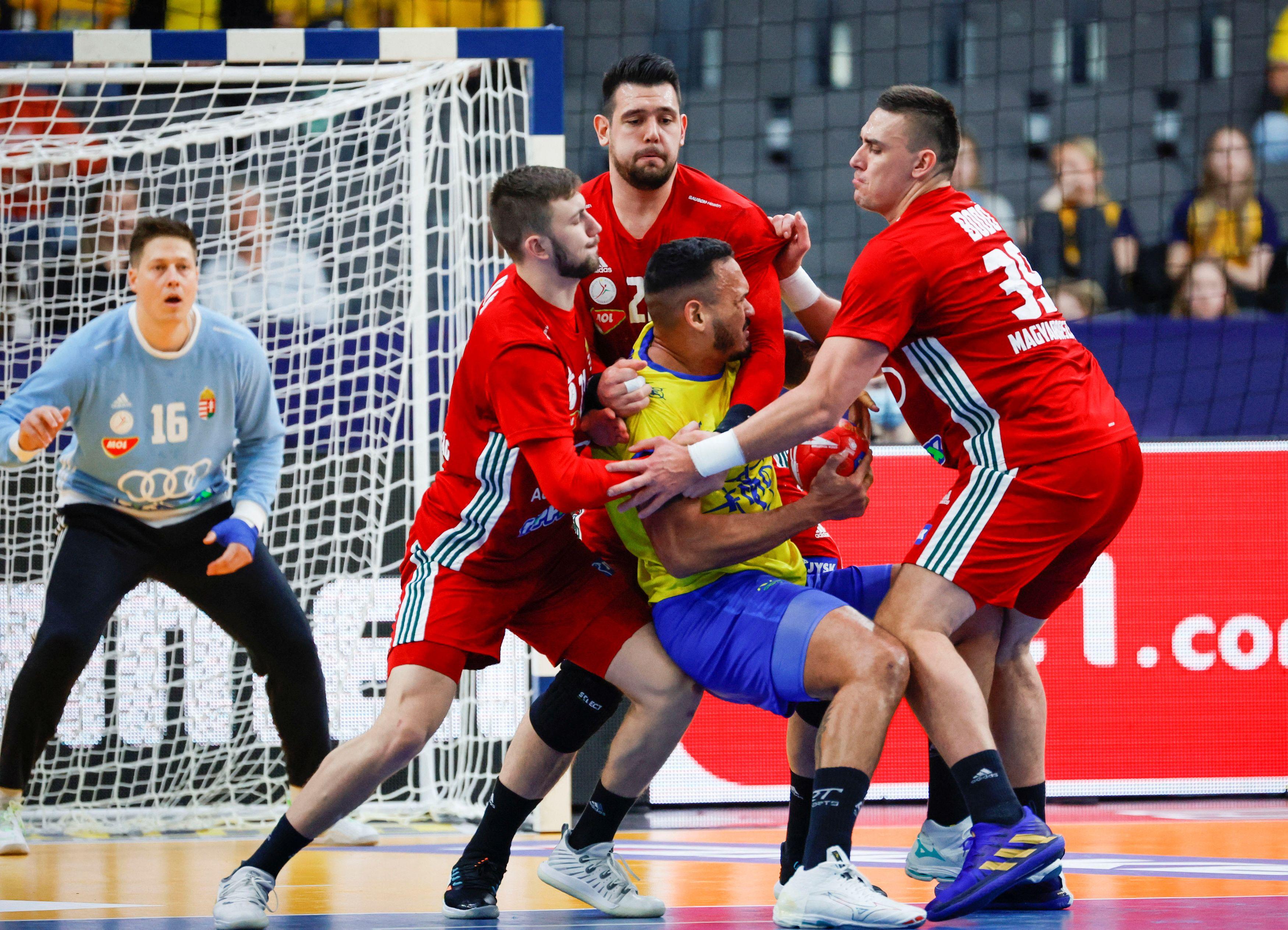 Brasil perde da Hungria em jogo-chave no Mundial de handebol, handebol