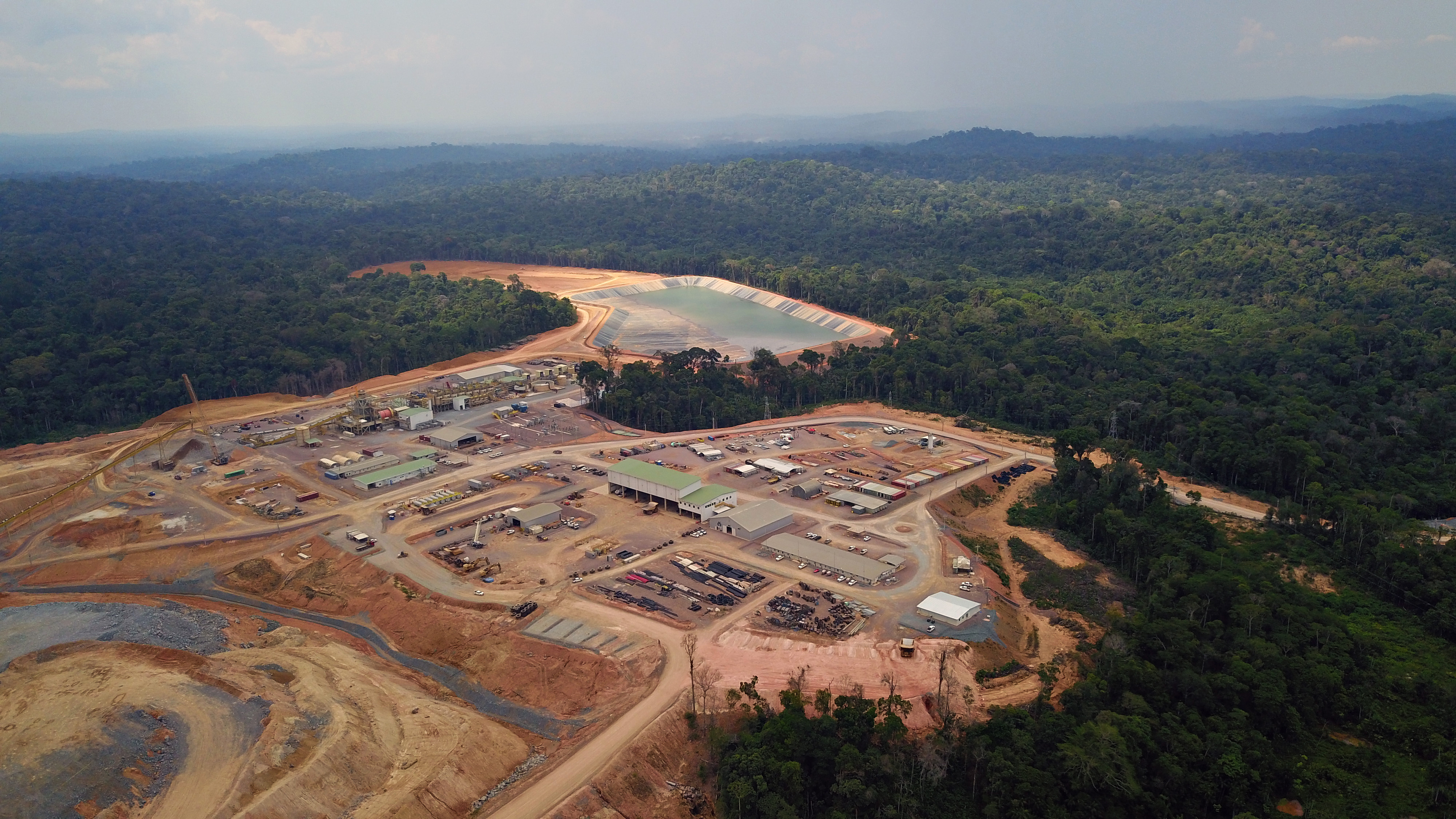 Mineradora canadense opera a última grande mina de ouro aberta no