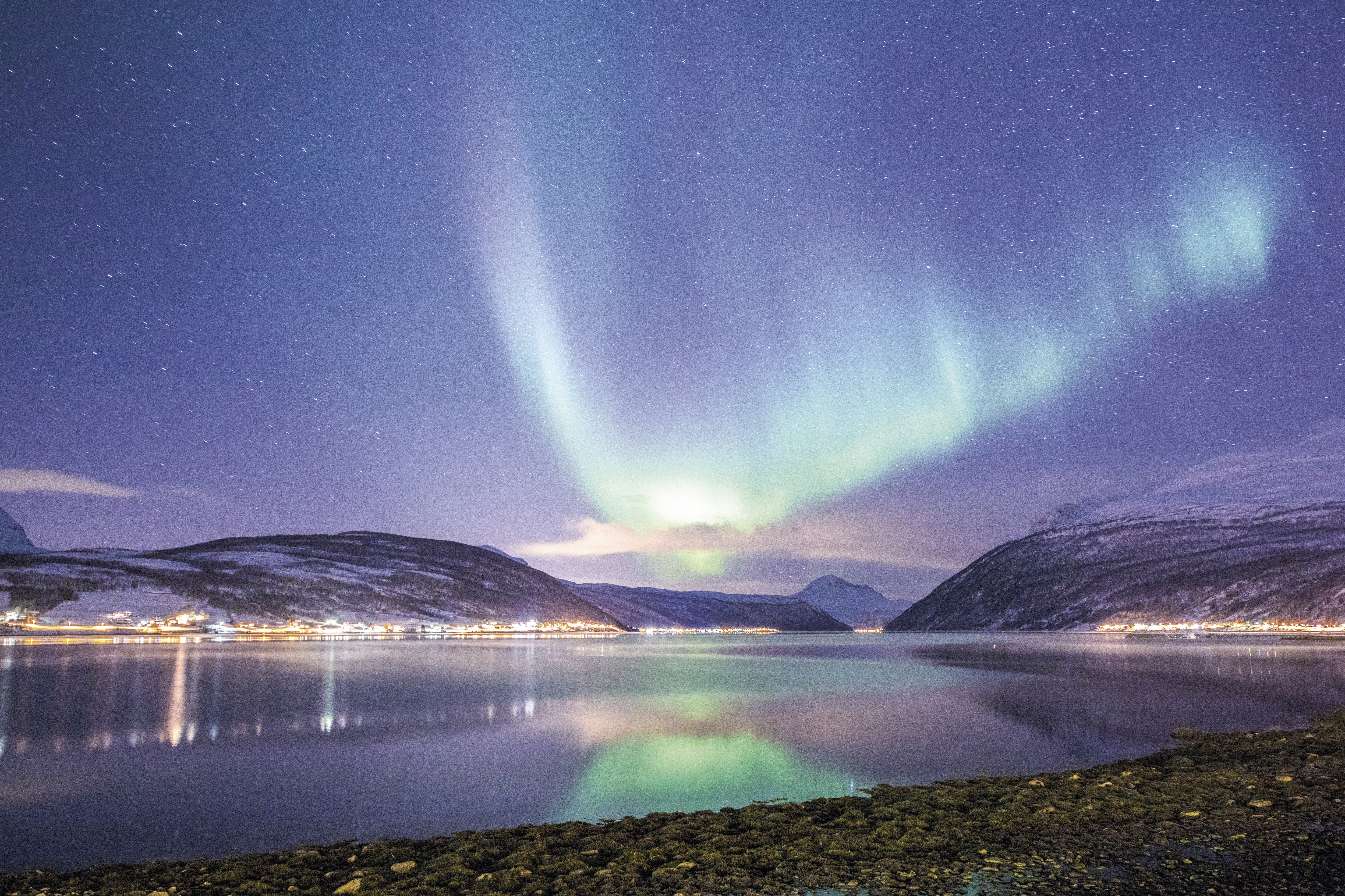 Moradores do Alasca registram aurora boreal; veja imagens do fenômeno