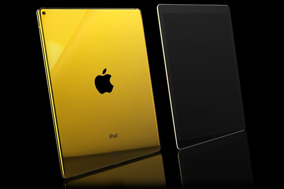 iPads Pro banhados a ouro, ouro-rosa e platina custam mais de 10