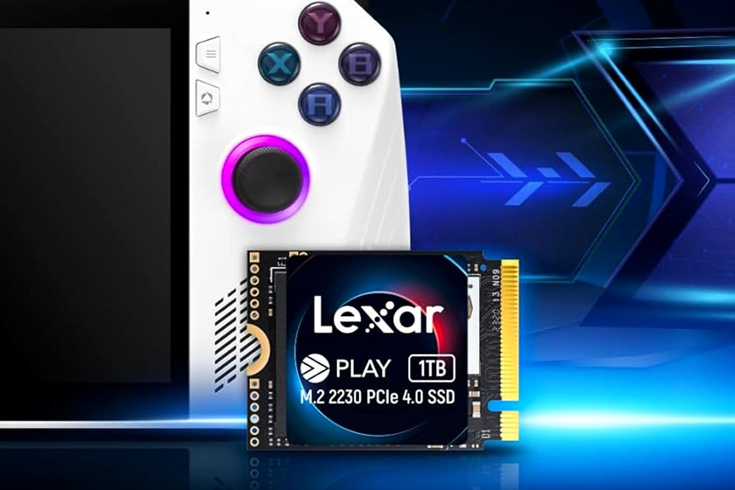Lexar revela novo SSD de 1TB para Steam Deck e consoles portáteis