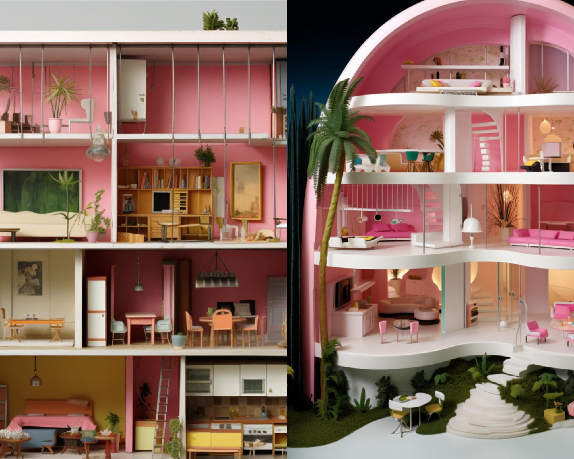 Mansões da Barbie: inteligência artificial cria casas inspiradas em países;  veja