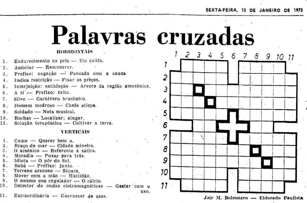 Seção de palavras cruzadas do site do Globo será temática de