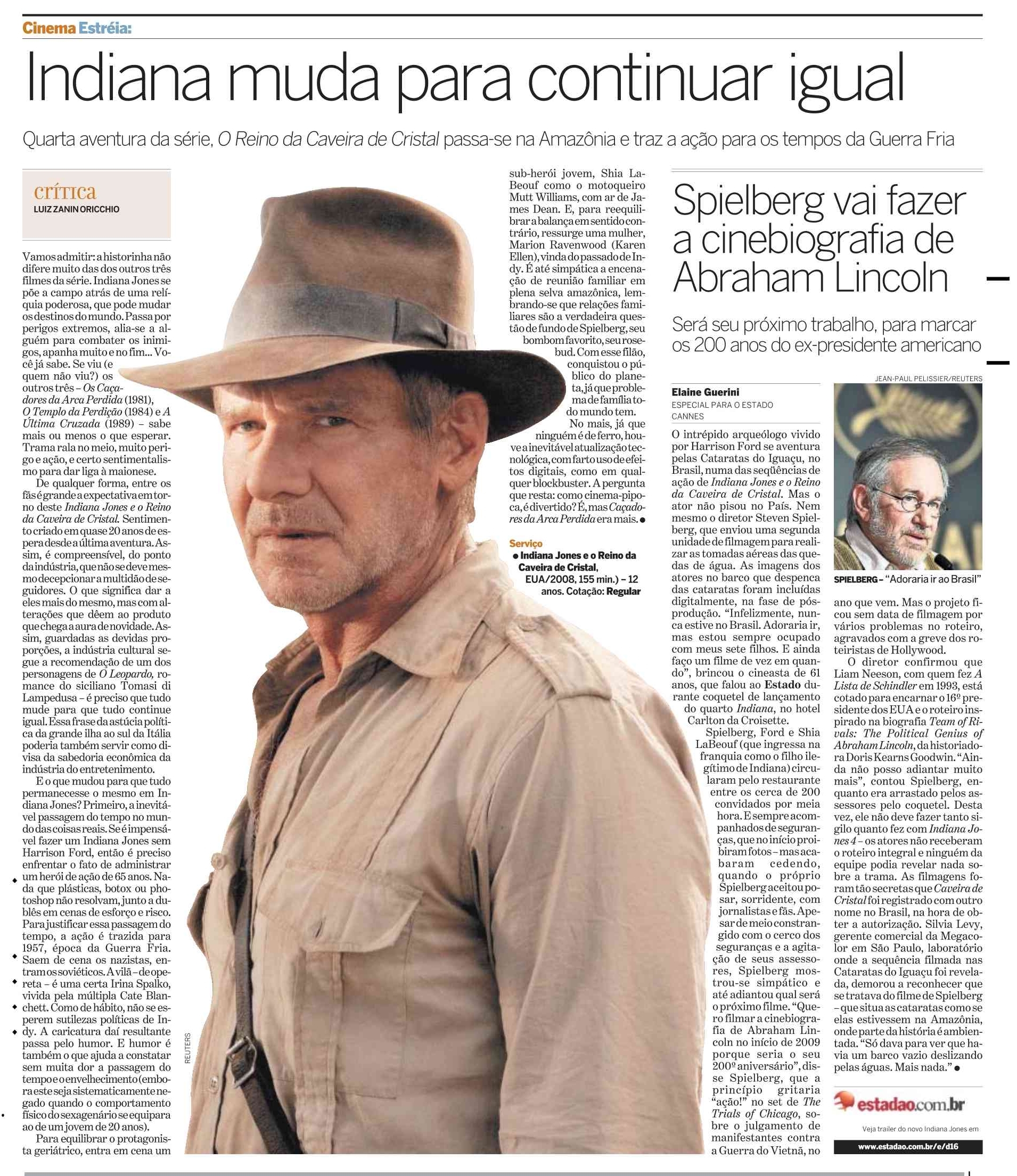 Indiana Jones 5': Imagem inédita traz o personagem em momento de ação;  Confira! - CinePOP