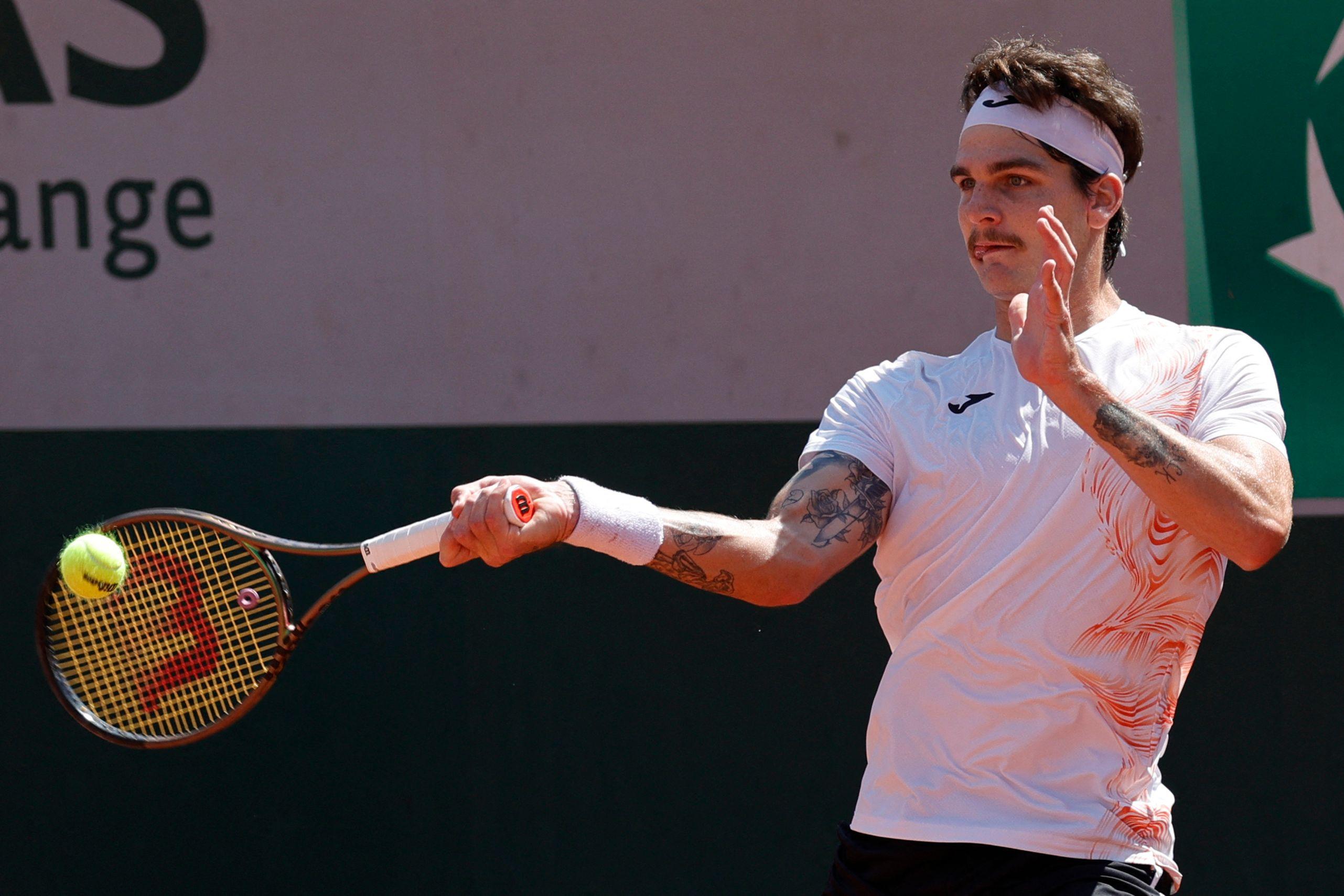 O brasileiro Thiago Wild faz história em Roland Garros. E é só a primeira  rodada