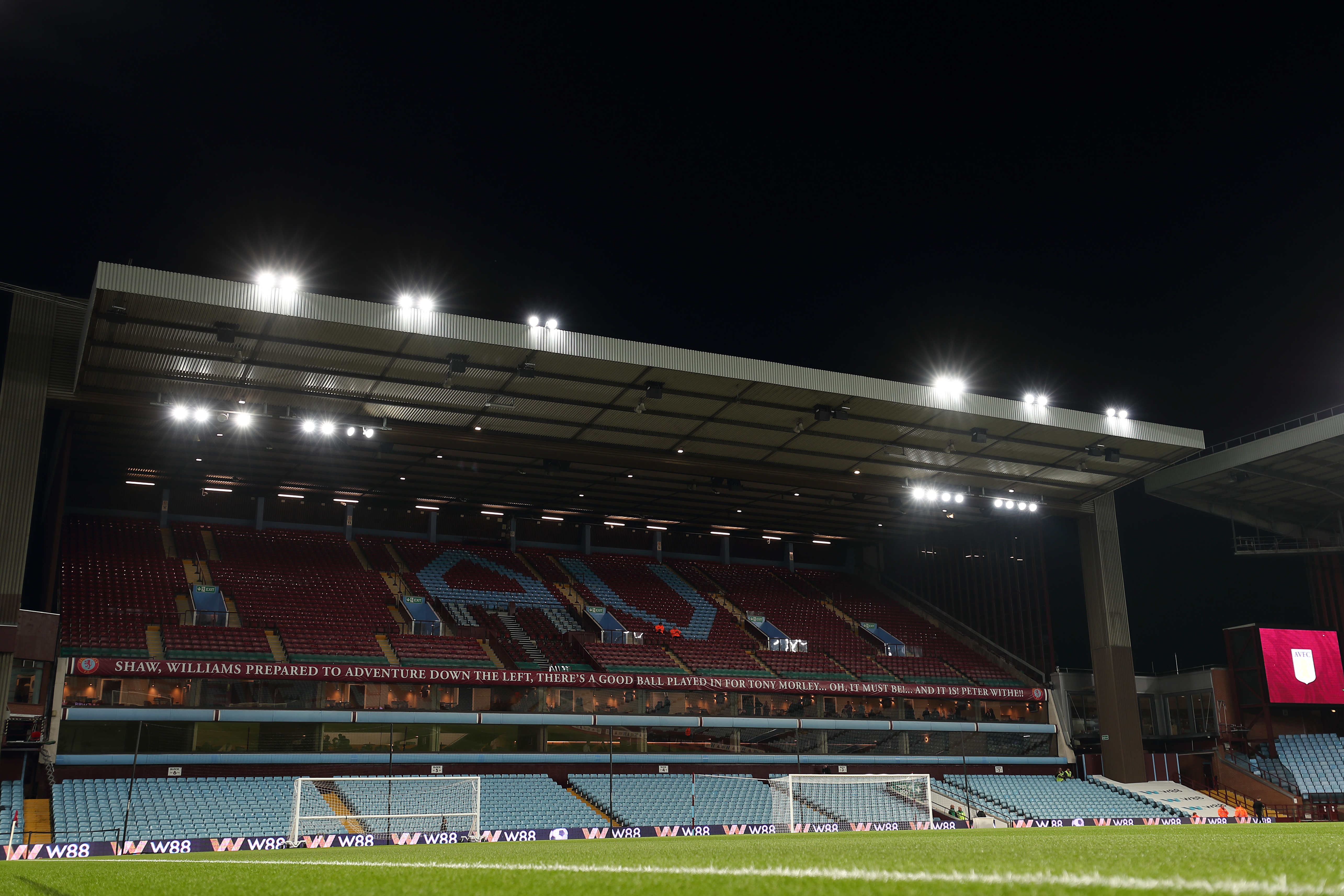 Aston Villa Plan To Create A Fan Mosaic Express Star Aston villa stadium night,Aston Villa Plan To Create A Fan Mosaic Express Star