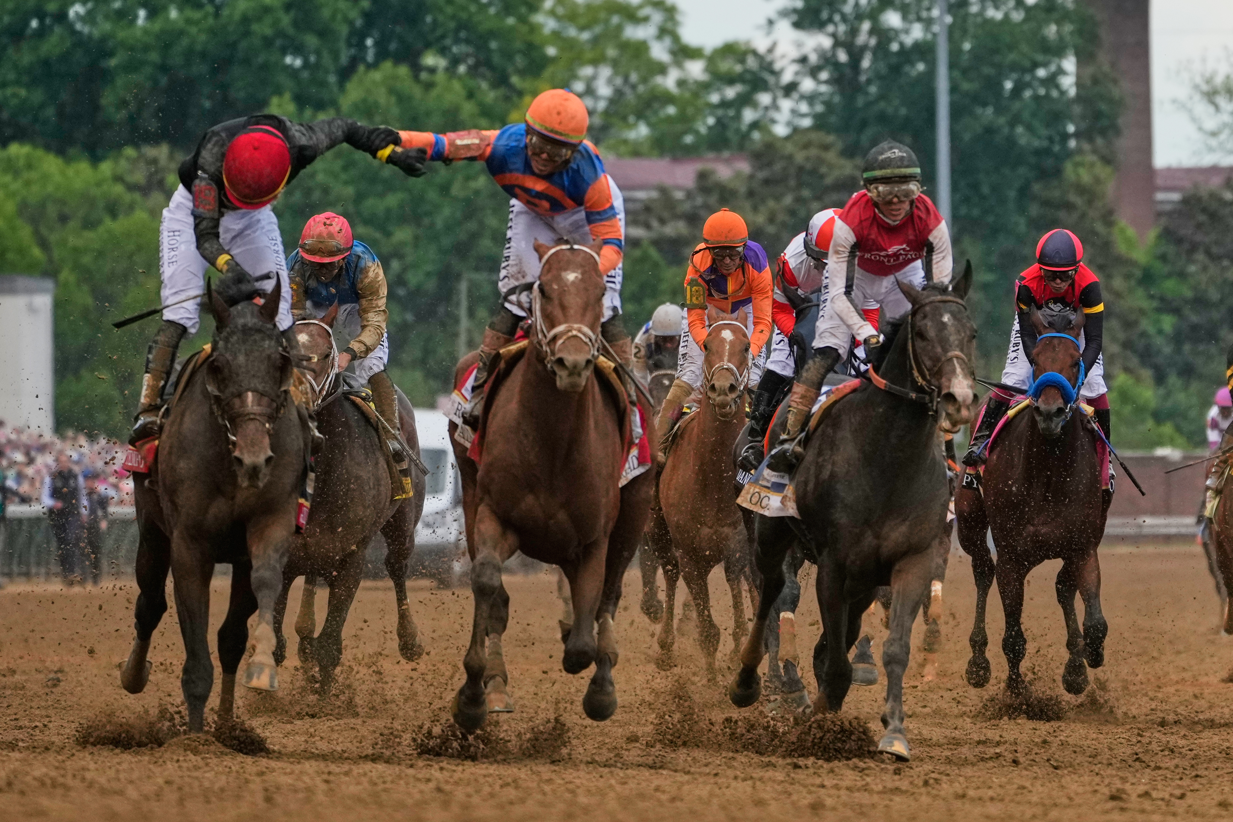 FOTOS: Los hermanos Ortiz se la comen en el Kentucky Derbu