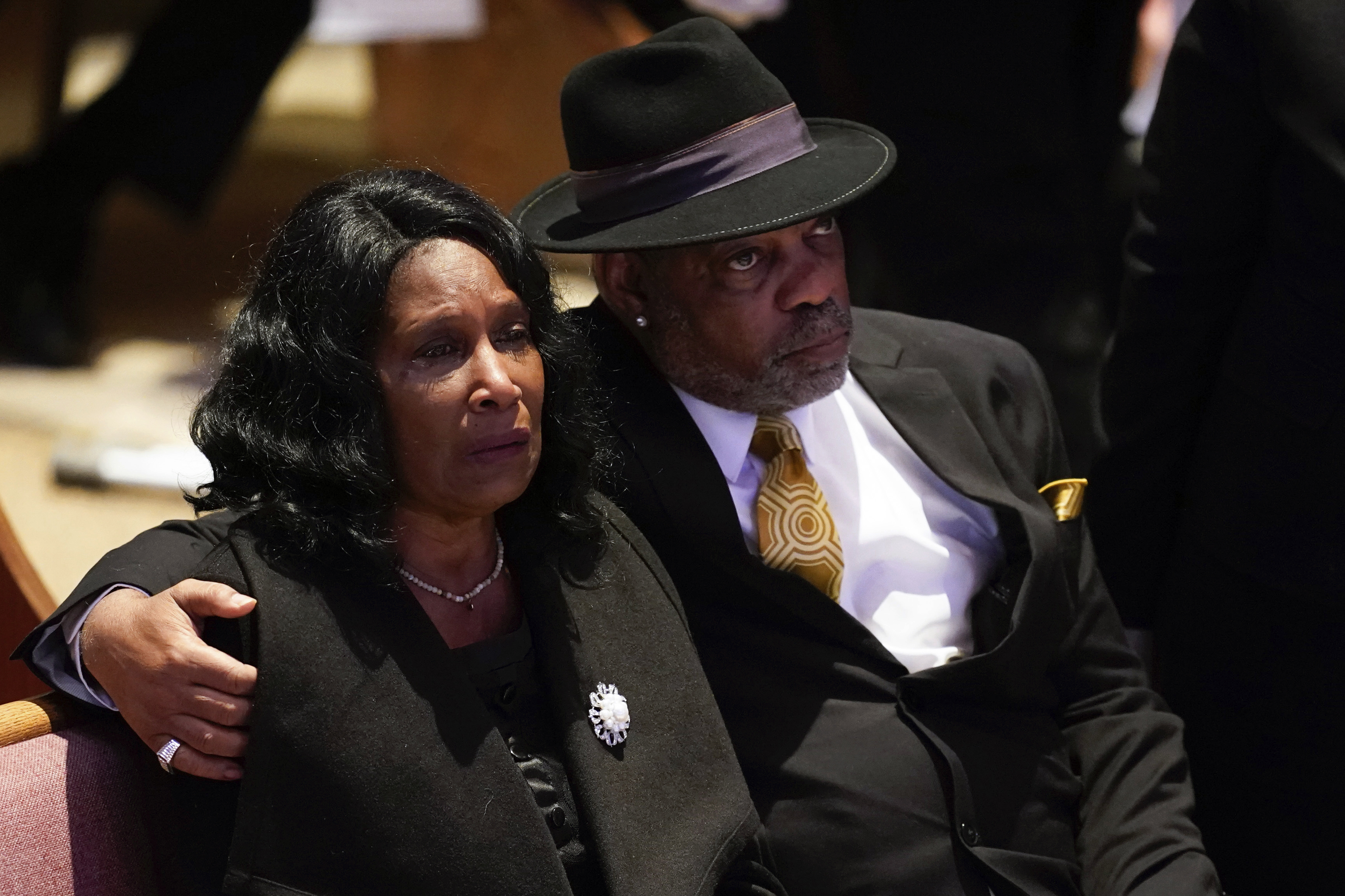 At Nichols' funeral, Black America's grief on public display