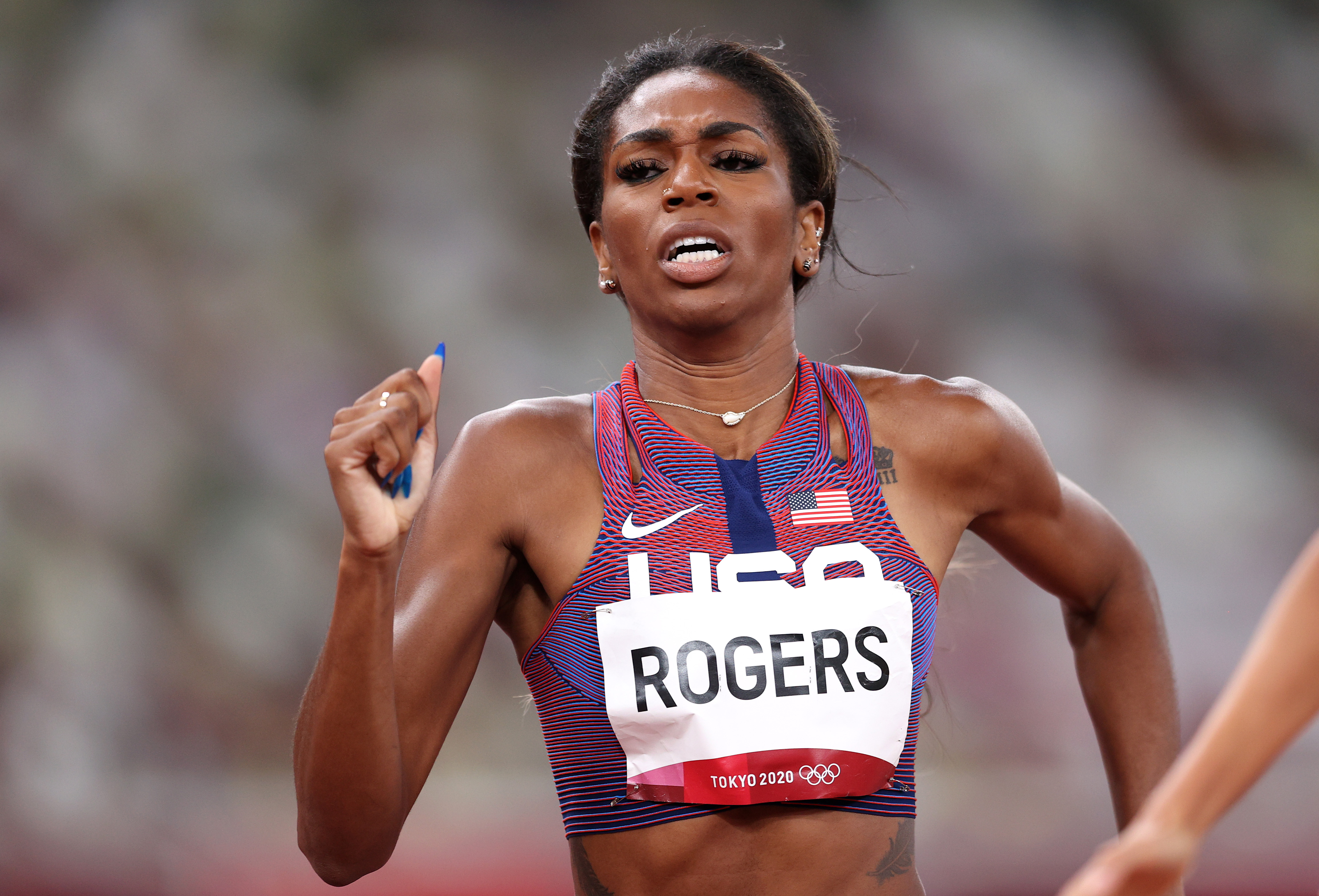 Houston's Raevyn Rogers wins Olympic bronze on her mom's birthday