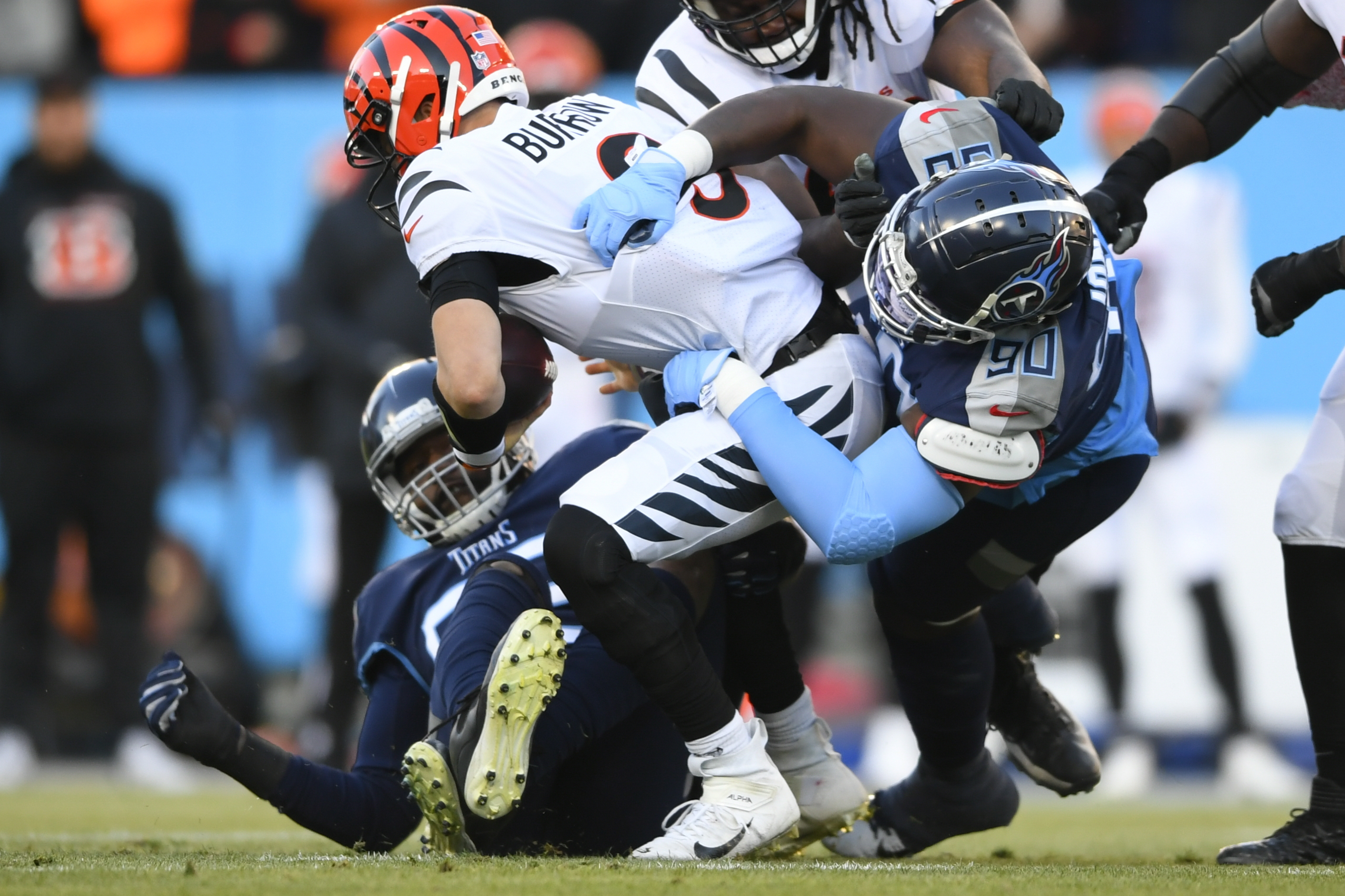 Bengals 19-16 Titans: late field goal wins it for the Bengals