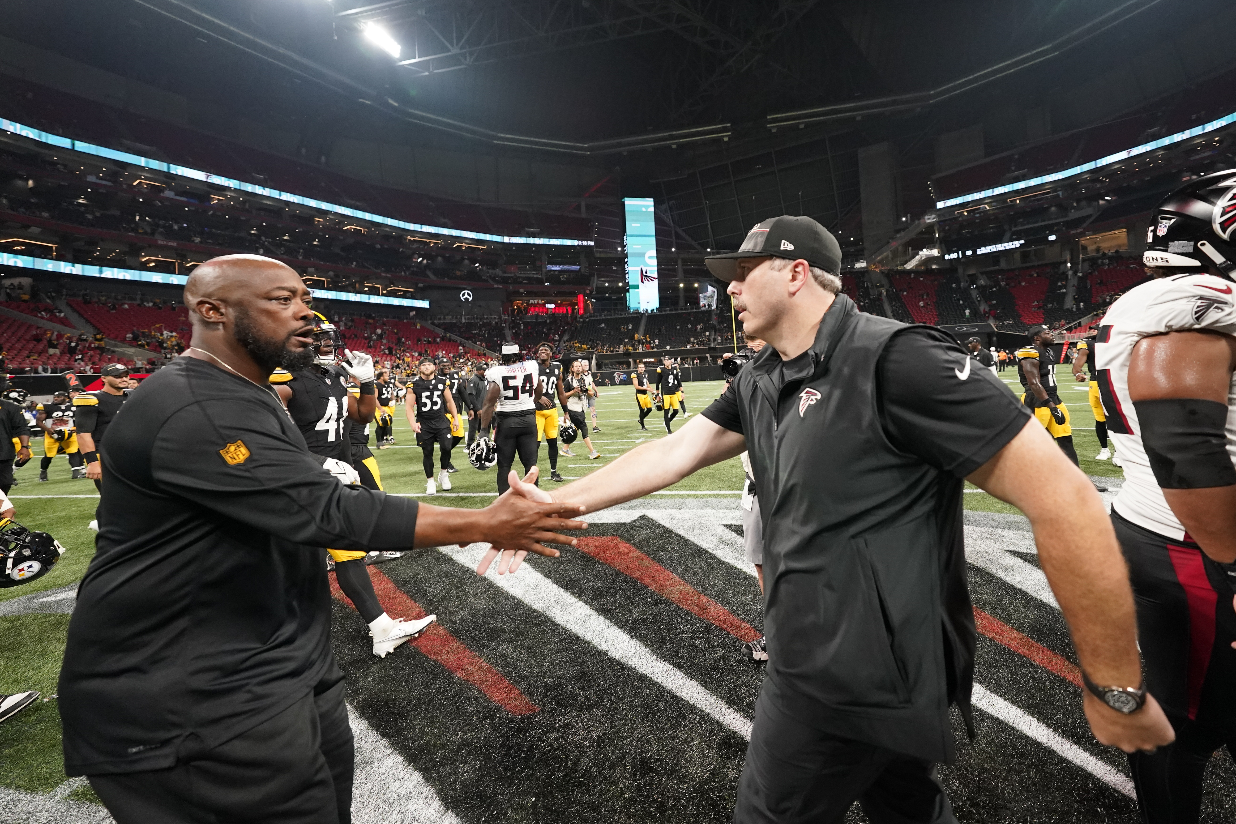 Kenny Pickett and the Steelers' starters cap an impressive preseason in a  win over the Falcons - ABC News