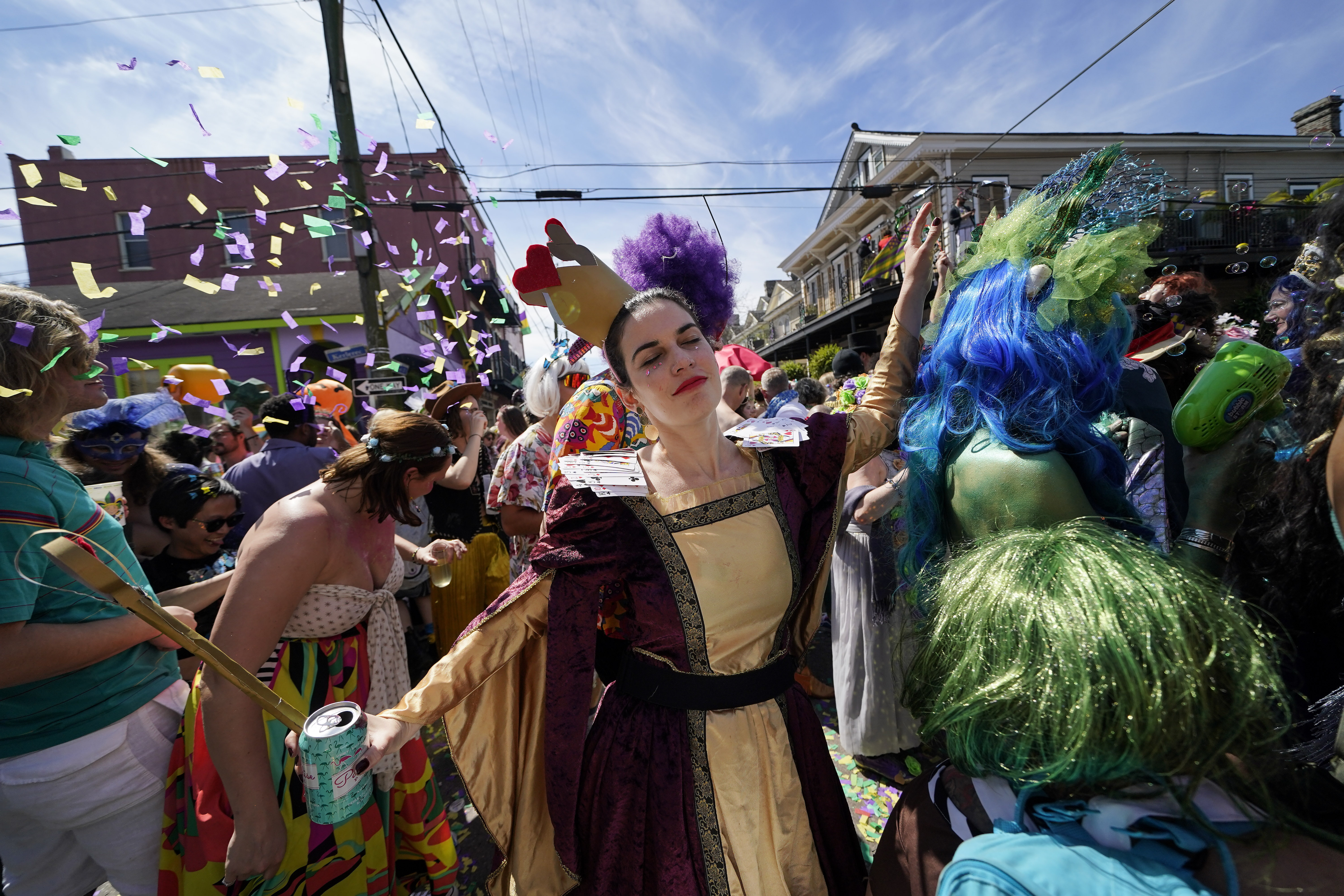 I love Mardi Gras Carnival spirit takes over New Orleans