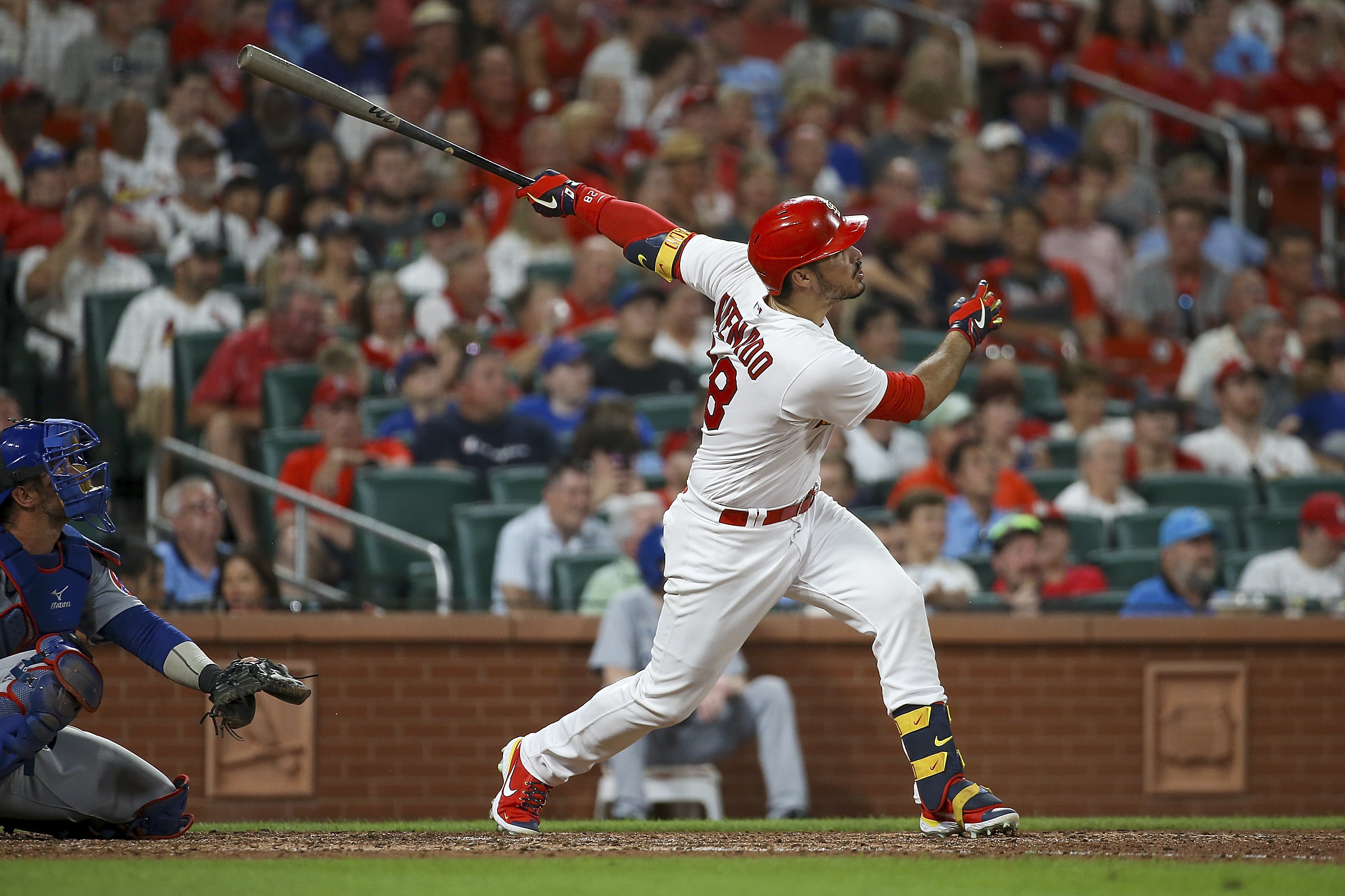 Yadi's back! Molina returns to catch Wainwright Tuesday as Cards battle  Cubs at Busch