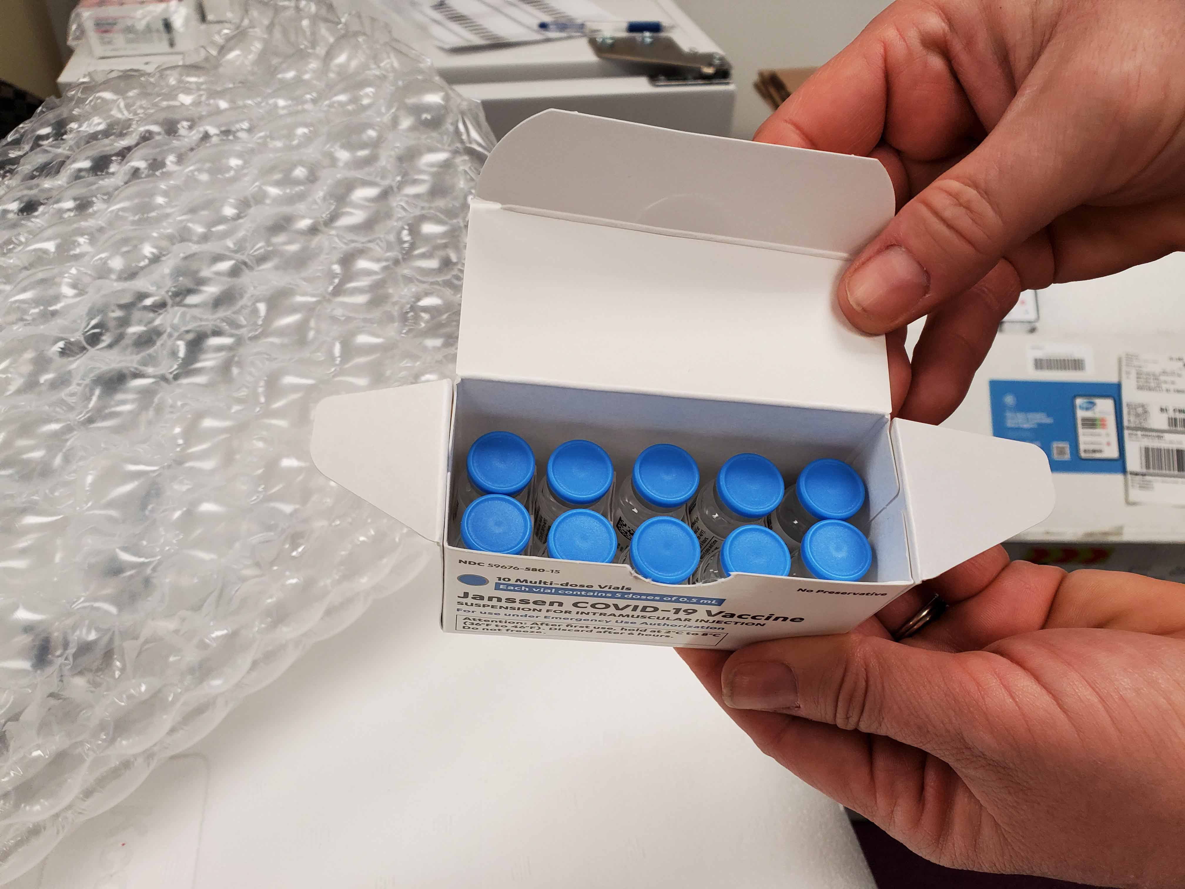 Oakland County receives 7,400 doses of Johnson & Johnson COVID vaccine