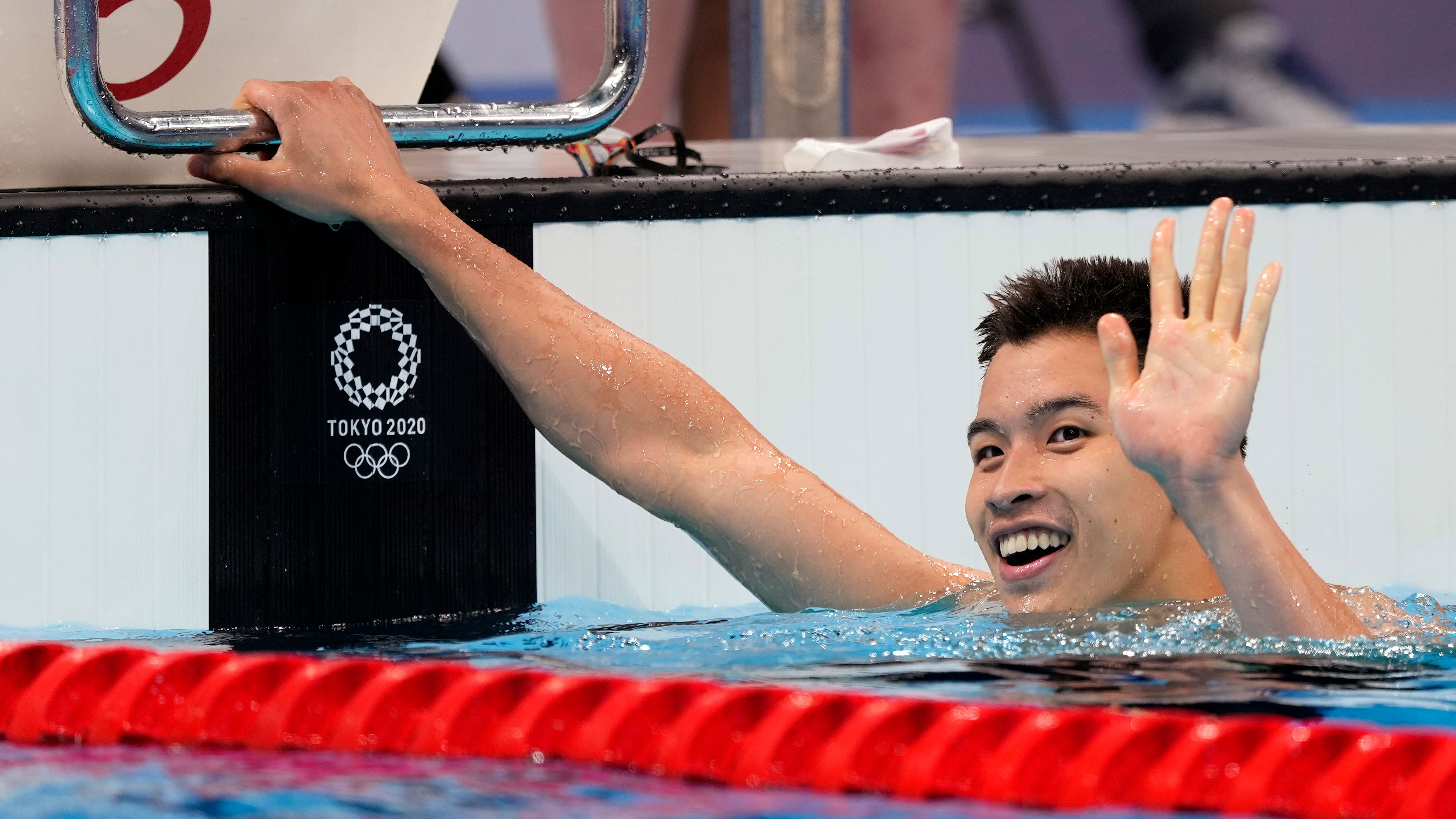 WATCH LIVE Blacksburgs Ian Ho swims in 50m freestyle heat