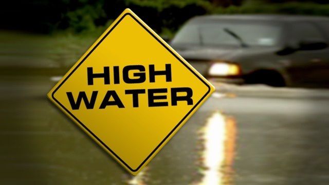 LIST: High water reported on some Houston area roads due to heavy rain