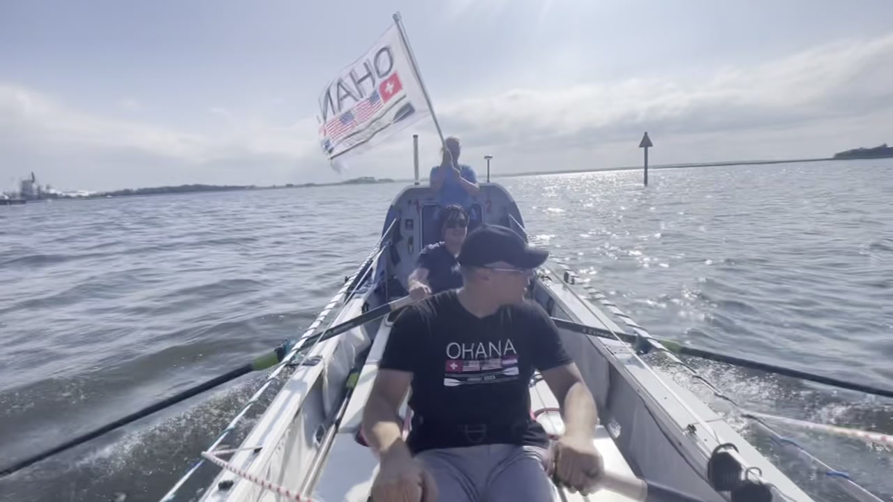 After conquering Atlantic local rowers now take on Pacific Ocean